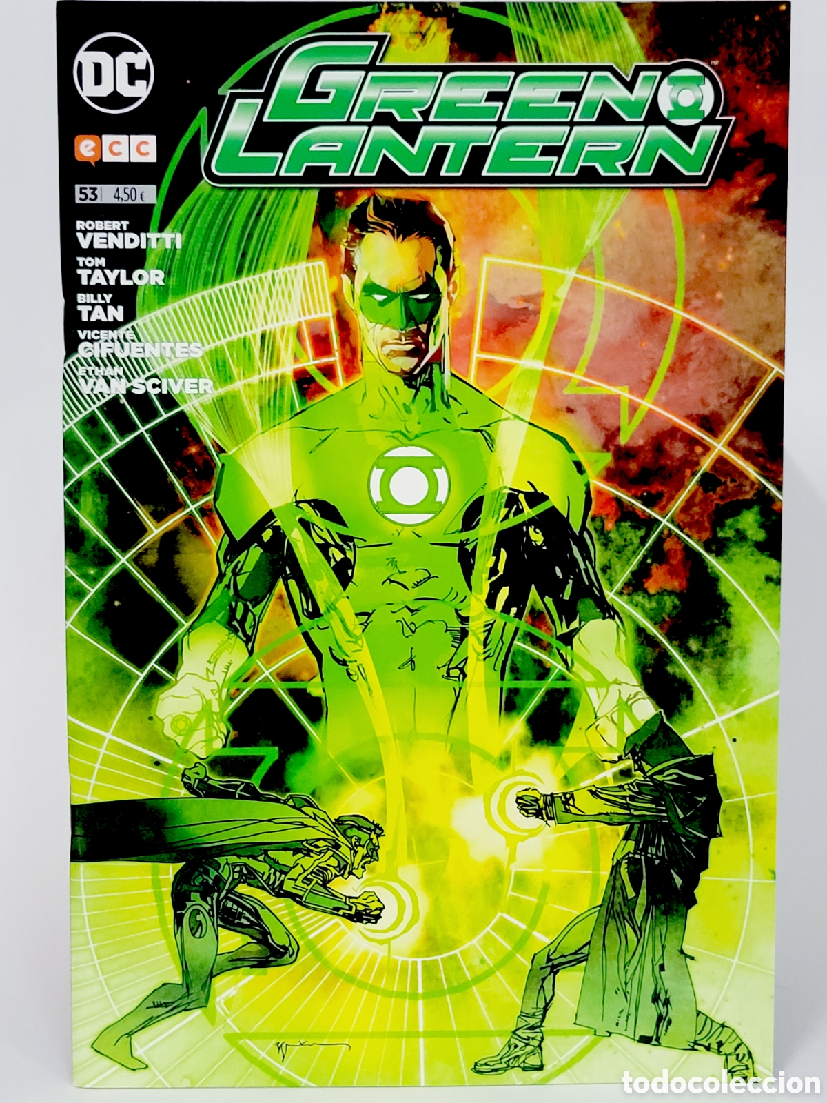 C&oacute;mics: C&Oacute;MIC DE KIOSCO GREEN LANTERN 53 DC ECC UNIVERSO GRAPA - Foto 1