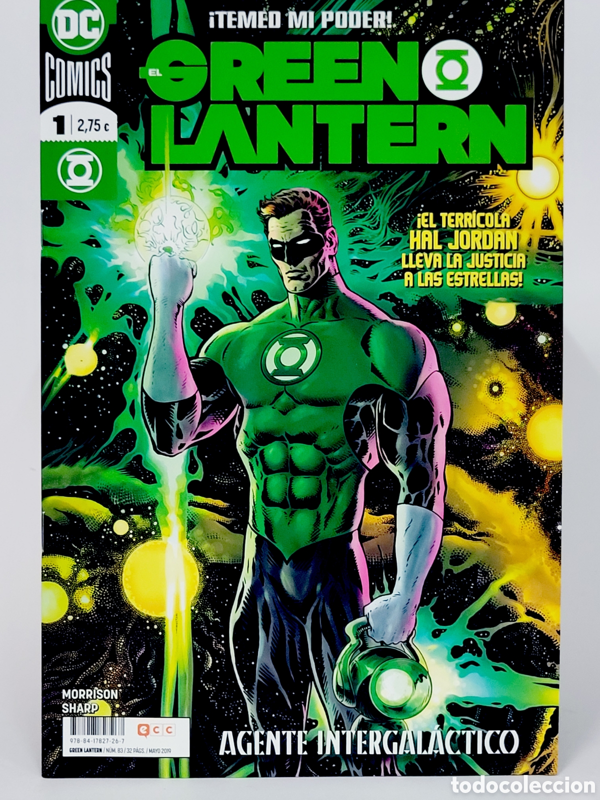 C&oacute;mics: C&Oacute;MIC DE KIOSCO GREEN LANTERN AGENTE INTERGAL&Aacute;CTICO 1 DC 83 ECC UNIVERSO GRAPA - Foto 1