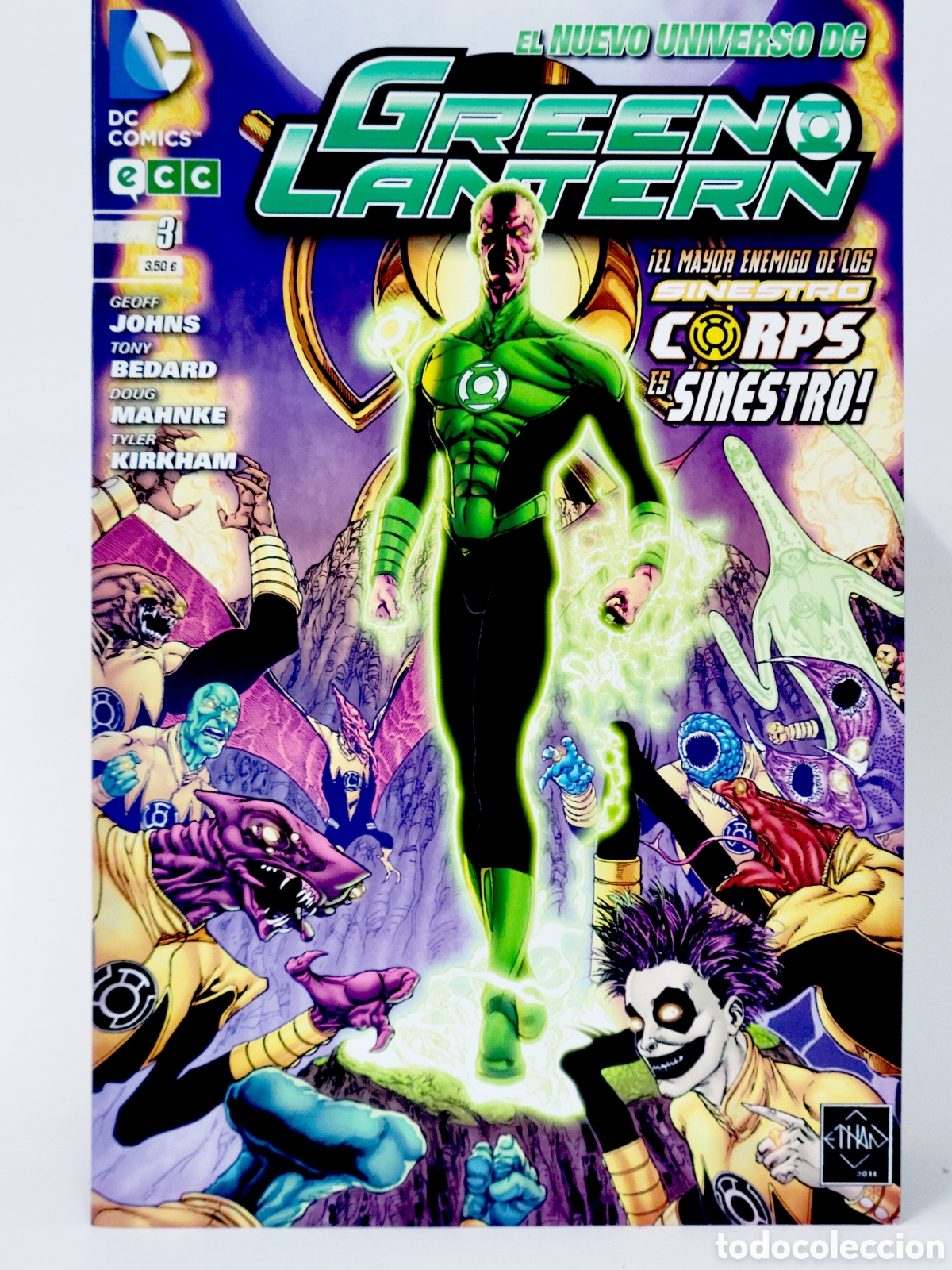 C&oacute;mics: C&Oacute;MIC DE KIOSCO GREEN LANTERN 3 EL NUEVO UNIVERSO DC ECC GRAPA - Foto 1