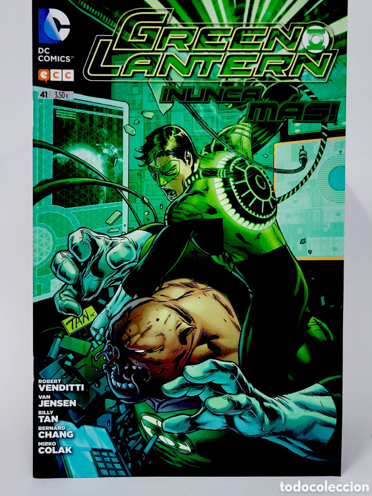 C&oacute;mics: C&Oacute;MIC DE KIOSCO GREEN LANTERN 41 NUNCA MAS DC ECC GRAPA - Foto 1