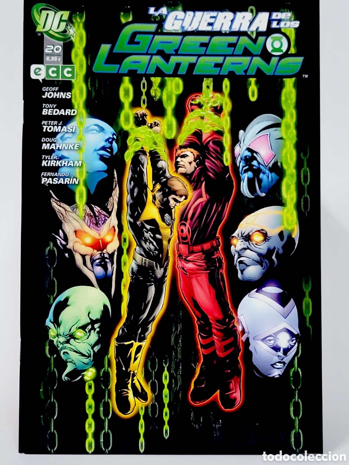 C&oacute;mics: C&Oacute;MIC DE KIOSCO LA GUERRA GREEN LANTERN 20 DC ECC GRAPA - Foto 1