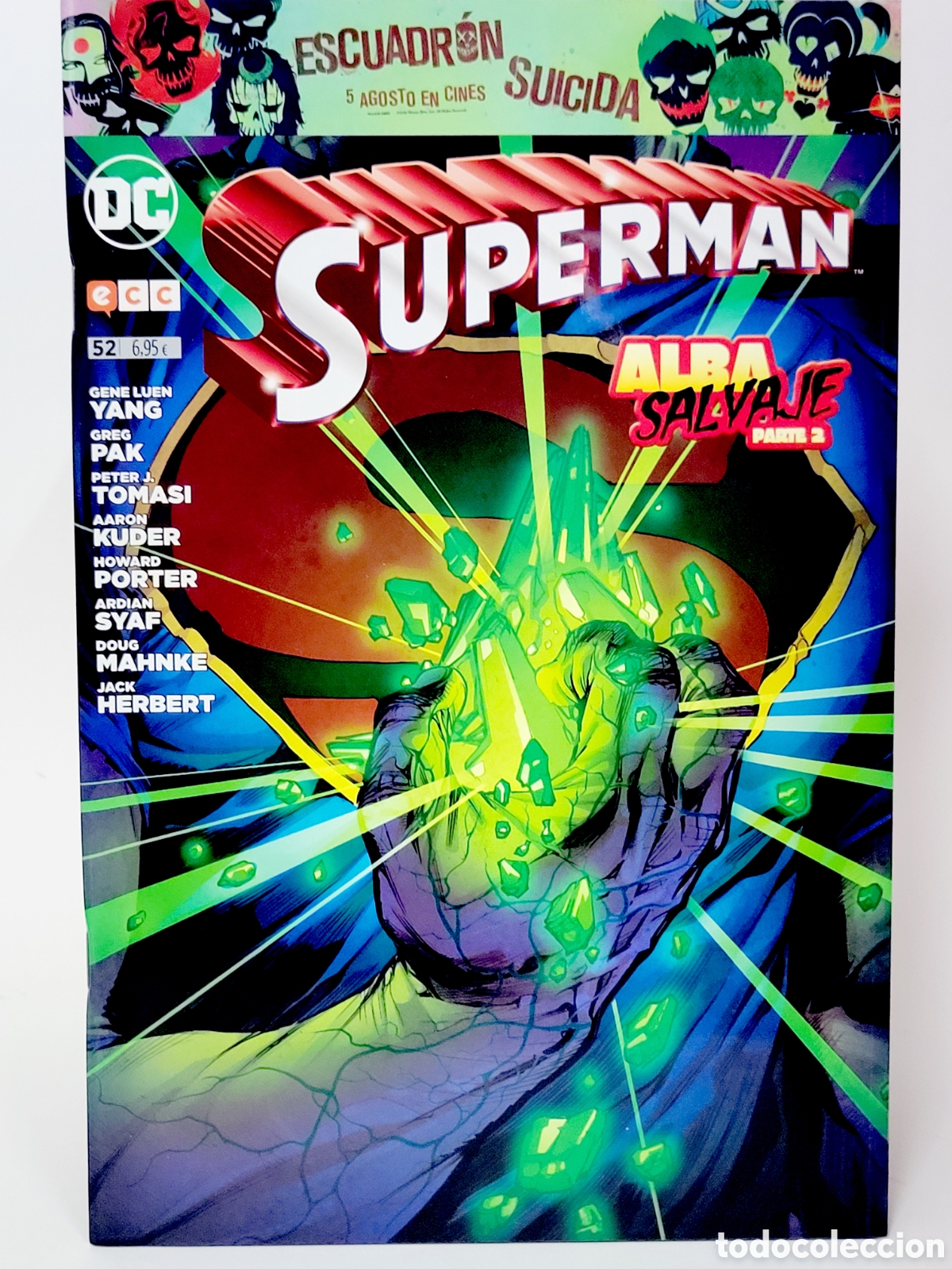 C&oacute;mics: C&Oacute;MIC DE KIOSCO SUPERMAN 52 ALBA SALVAJE DC ECC GRAPA - Foto 1