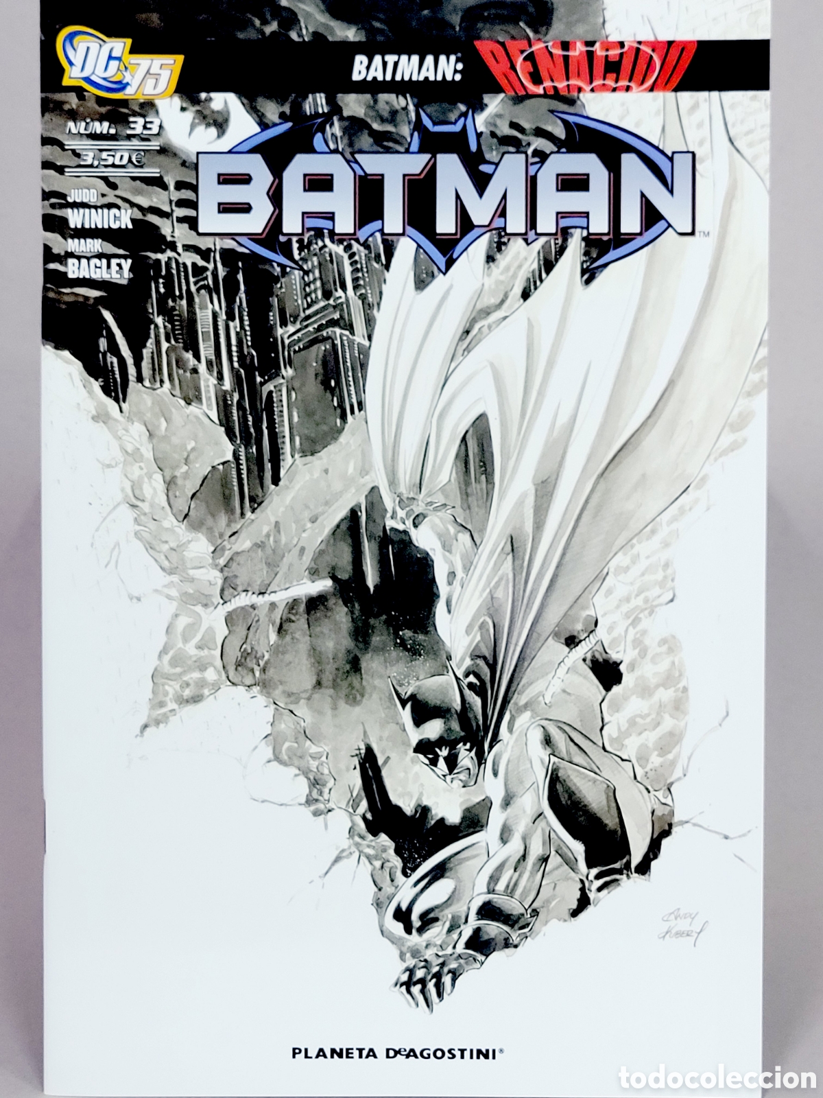 C&oacute;mics: C&Oacute;MIC DE KIOSCO BATMAN RENACIDO 33 DC PLANETA DEAGOSTINI EDICIONES GRAPA - Foto 1