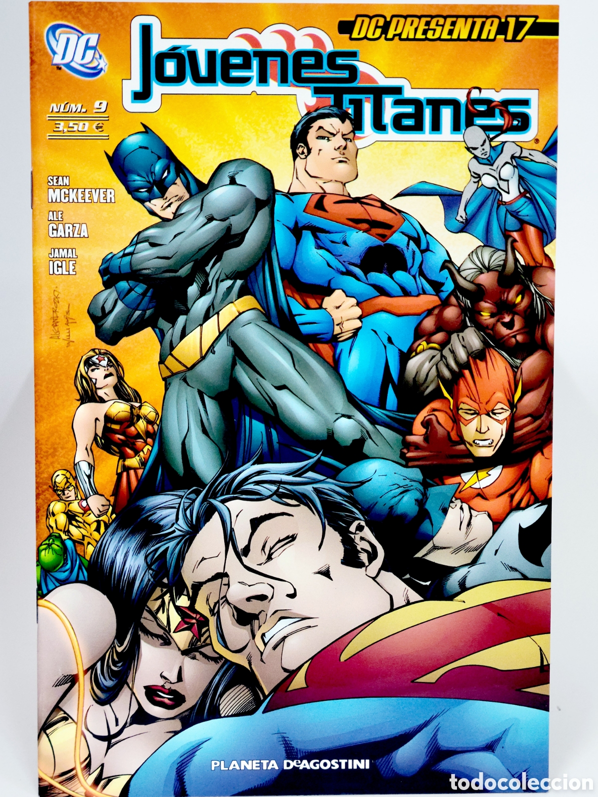 C&oacute;mics: C&Oacute;MIC DE KIOSCO JOVENES TITANES 9 DC PLANETA DEAGOSTINI GRAPA - Foto 1