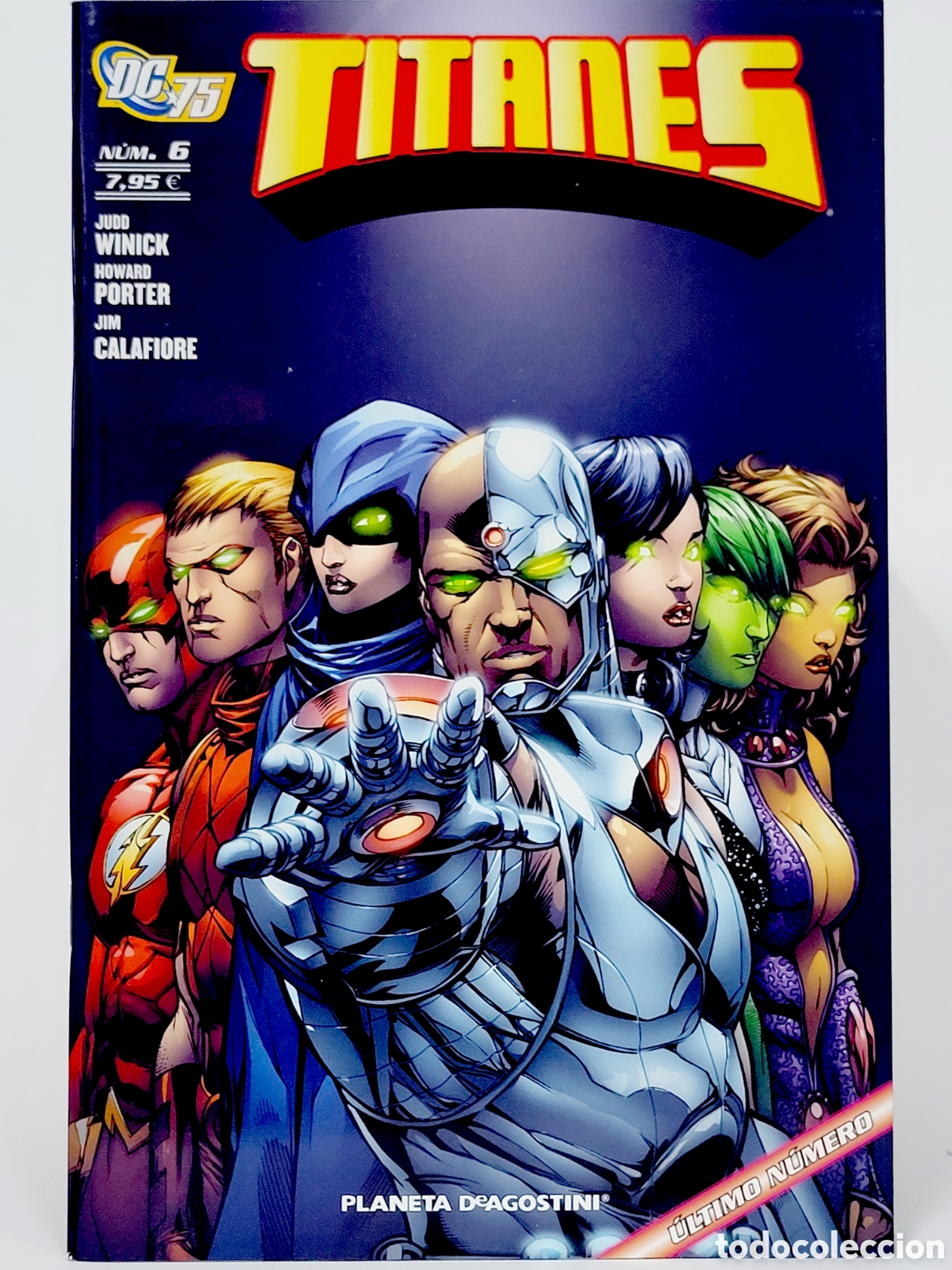 C&oacute;mics: C&Oacute;MIC DE KIOSCO TITANES 6 DC PLANETA DEAGOSTINI GRAPA - Foto 1