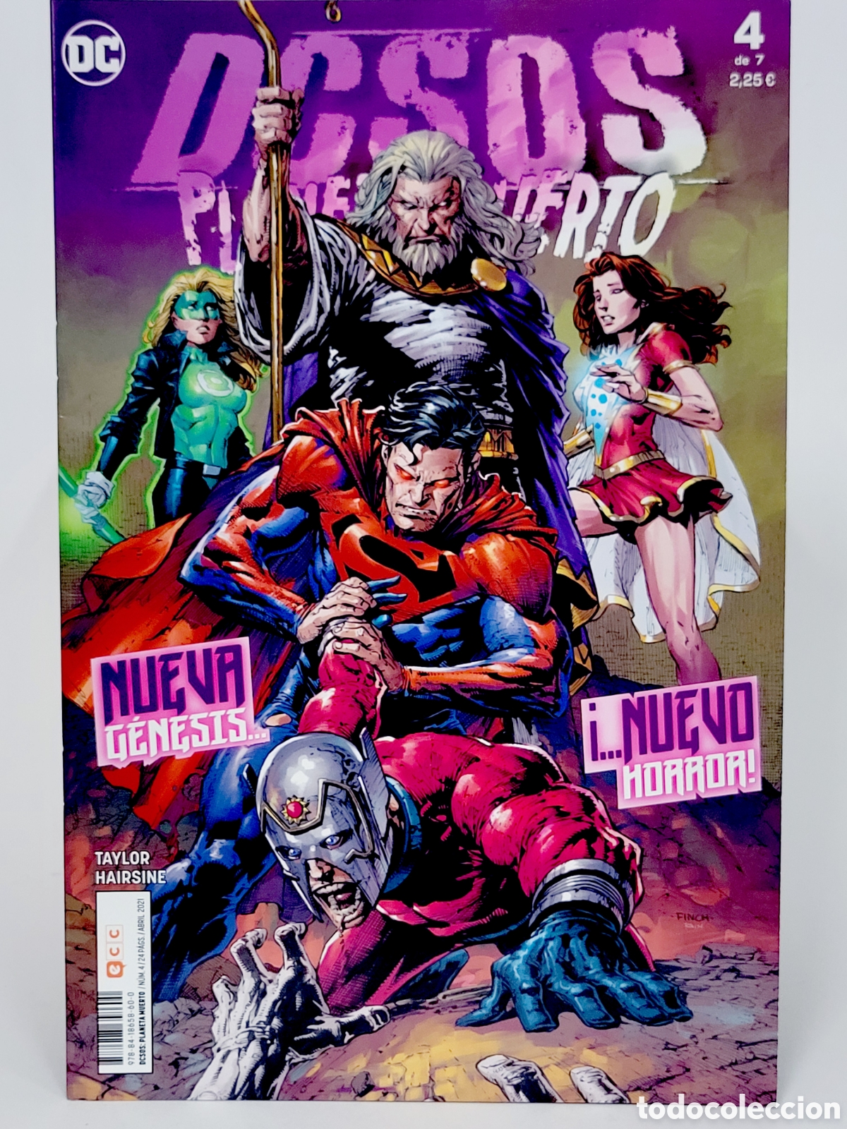 C&oacute;mics: C&Oacute;MIC DE KIOSCO DC SOS PLANETA MUERTO 4 DC ECC GRAPA - Foto 1