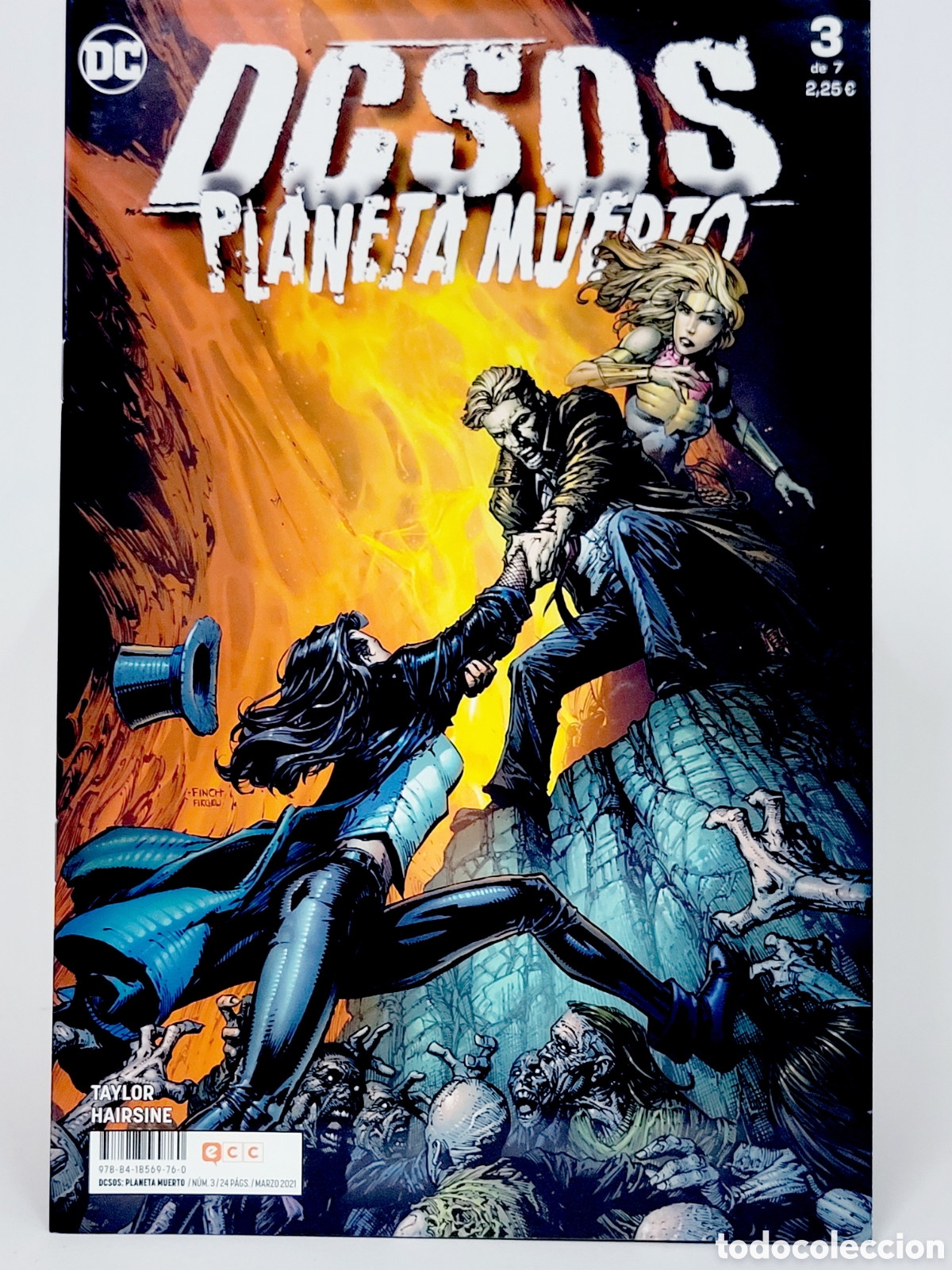 C&oacute;mics: C&Oacute;MIC DE KIOSCO DC SOS PLANETA MUERTO 3 DC ECC GRAPA - Foto 1