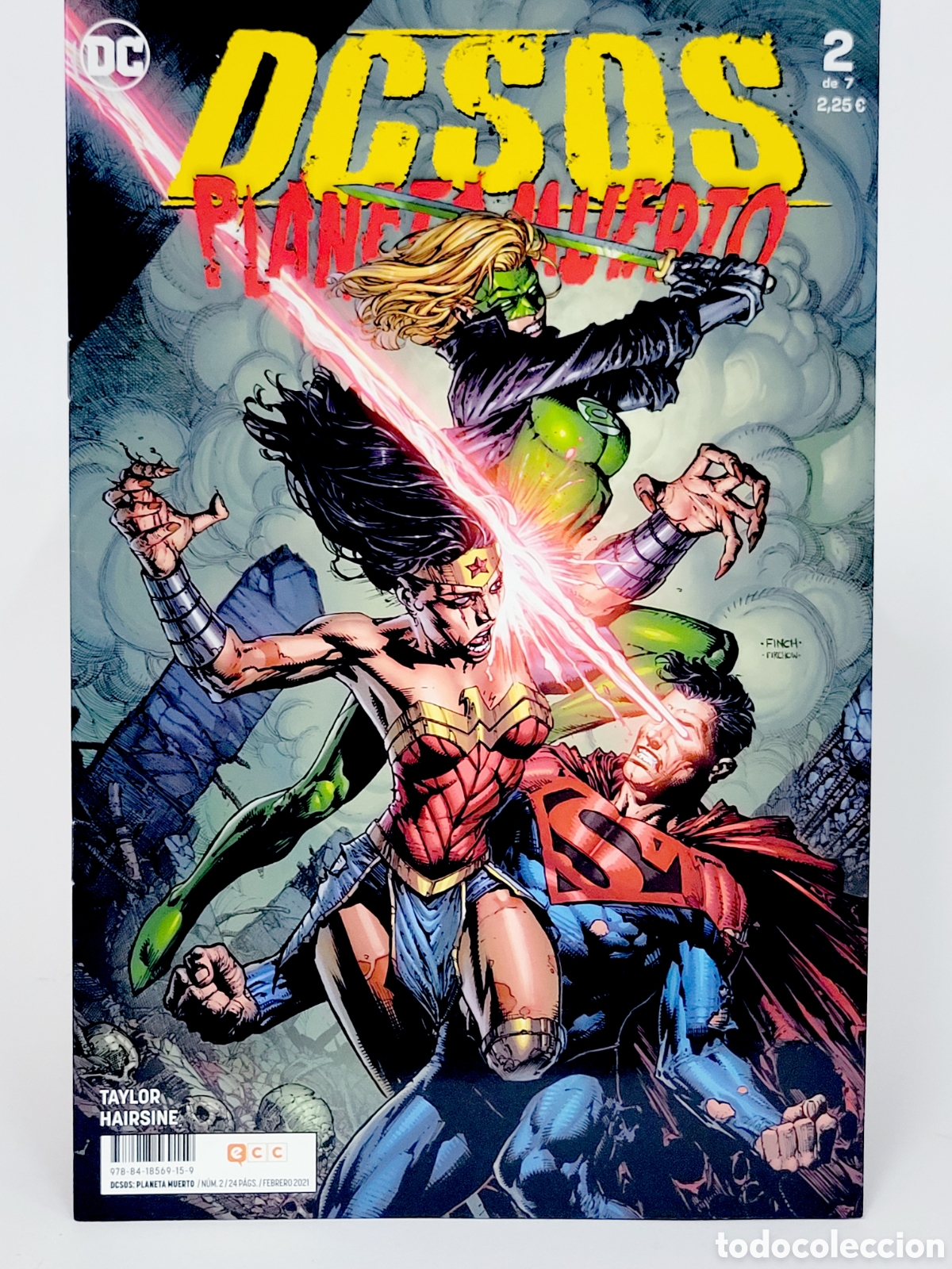 C&oacute;mics: C&Oacute;MIC DE KIOSCO DC SOS PLANETA MUERTO 2 DC ECC GRAPA - Foto 1