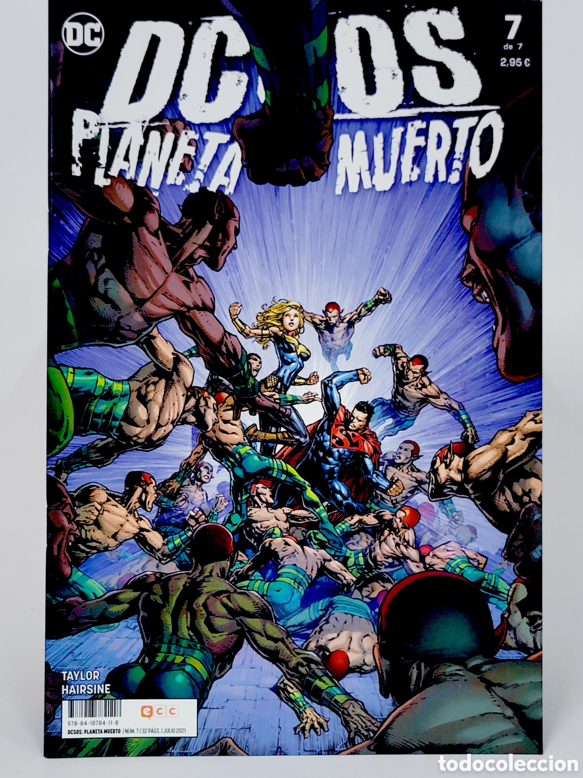 C&oacute;mics: C&Oacute;MIC DE KIOSCO DC SOS PLANETA MUERTO 7 DC ECC GRAPA - Foto 1