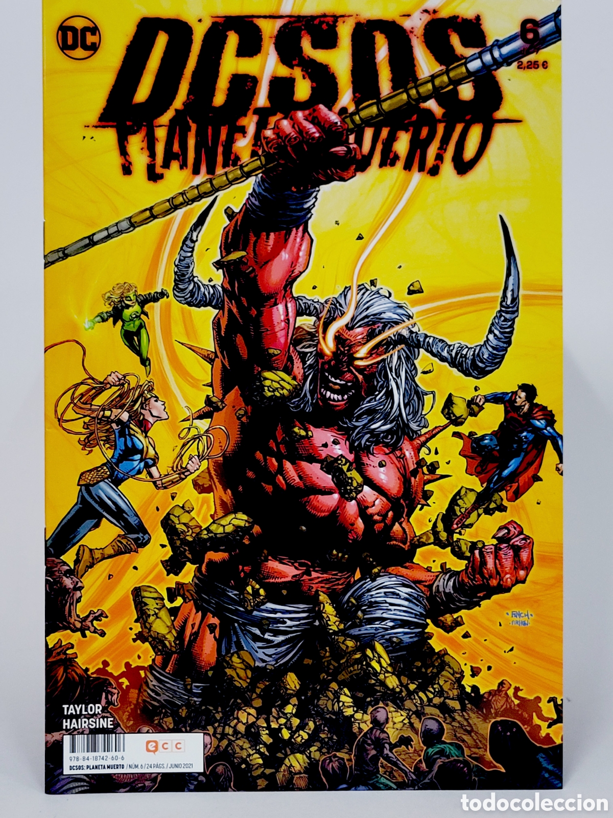 C&oacute;mics: C&Oacute;MIC DE KIOSCO DC SOS PLANETA MUERTO 6 DC ECC GRAPA - Foto 1