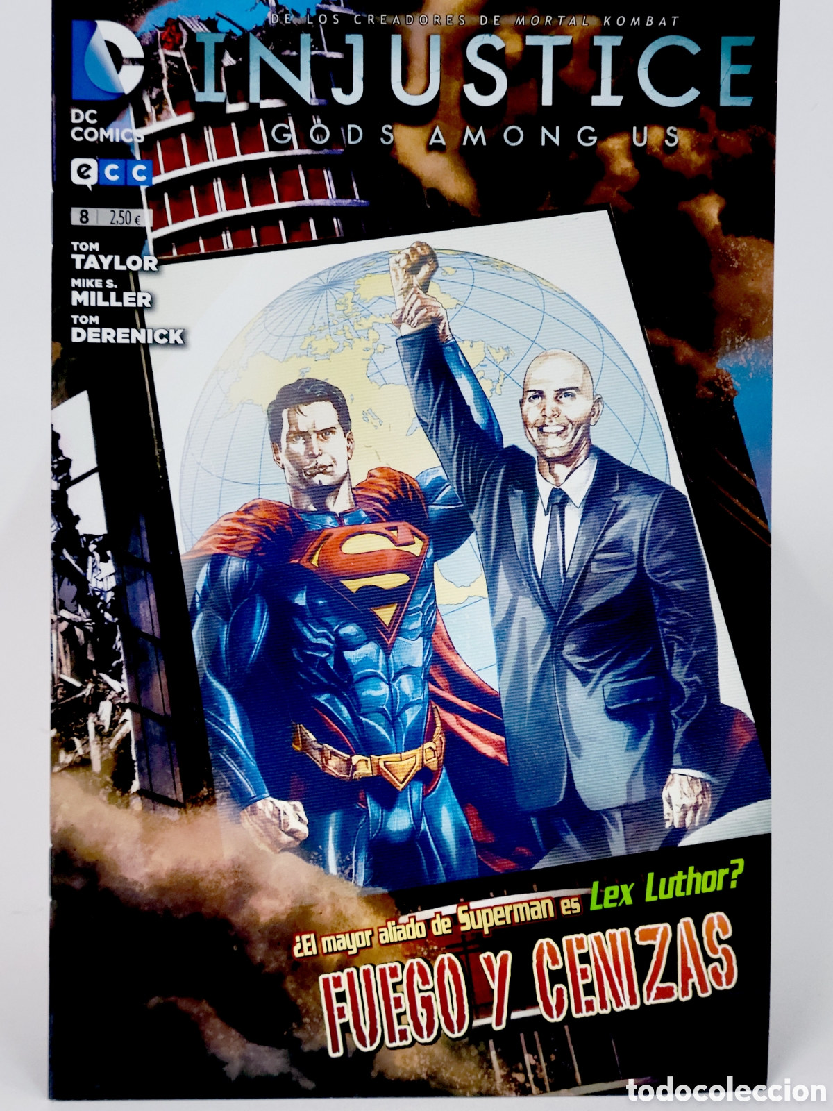 C&oacute;mics: C&Oacute;MIC DE KIOSCO INJUSTICE GODS AMONG US 8 DC ECC GRAPA - Foto 1
