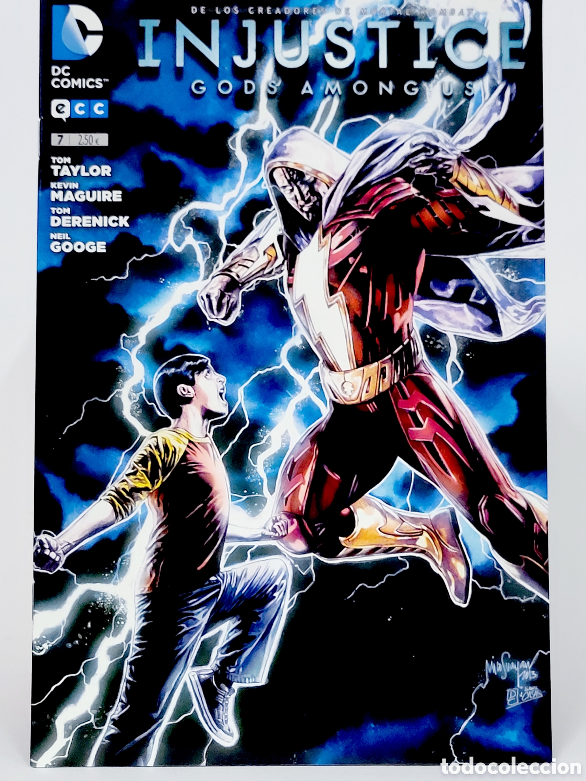 C&oacute;mics: C&Oacute;MIC DE KIOSCO INJUSTICE GODS AMONG US 7 DC ECC GRAPA - Foto 1