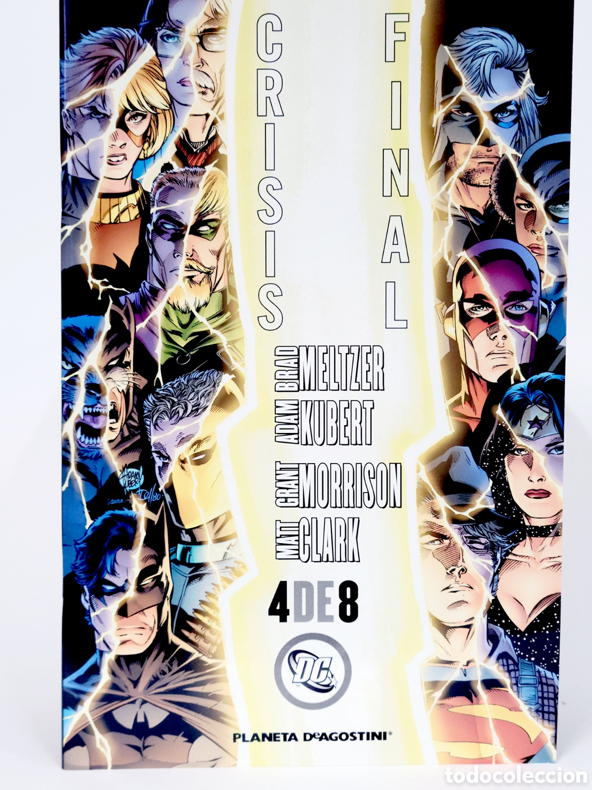 C&oacute;mics: C&Oacute;MIC DE KIOSCO CRISIS FINAL 4 DC PLANETA DEAGOSTINI EDICIONES GRAPA - Foto 1