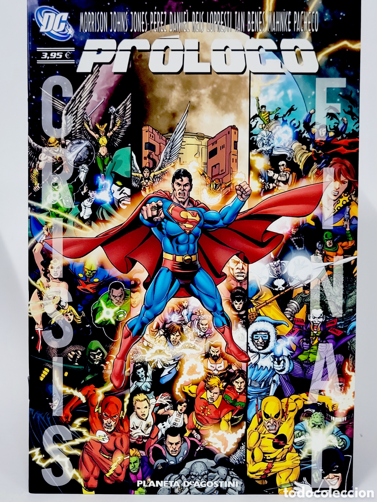 C&oacute;mics: C&Oacute;MIC DE KIOSCO CRISIS FINAL PR&Oacute;LOGO DC PLANETA DEAGOSTINI EDICIONES GRAPA - Foto 1