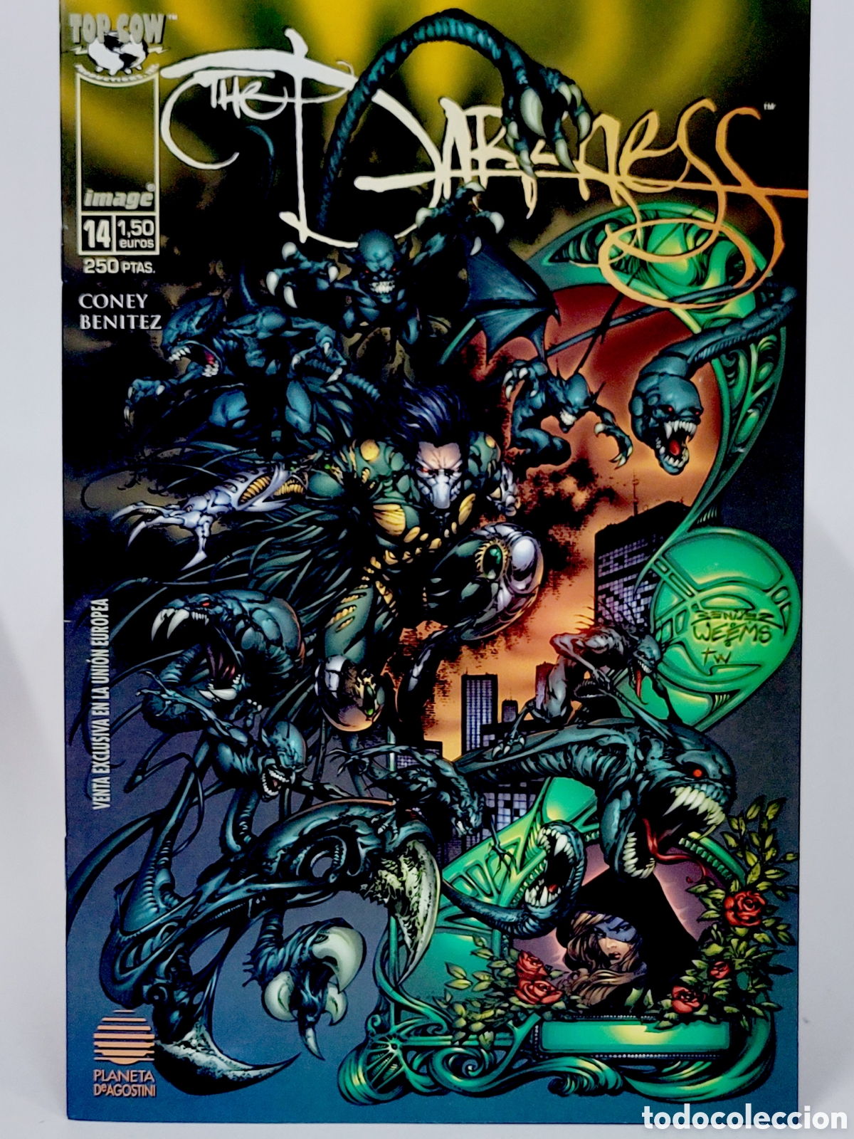 C&oacute;mics: C&Oacute;MIC DE KIOSCO THE DARKNESS 14 IMAGE PLANETA DEAGOSTINI EDICIONES GRAPA - Foto 1