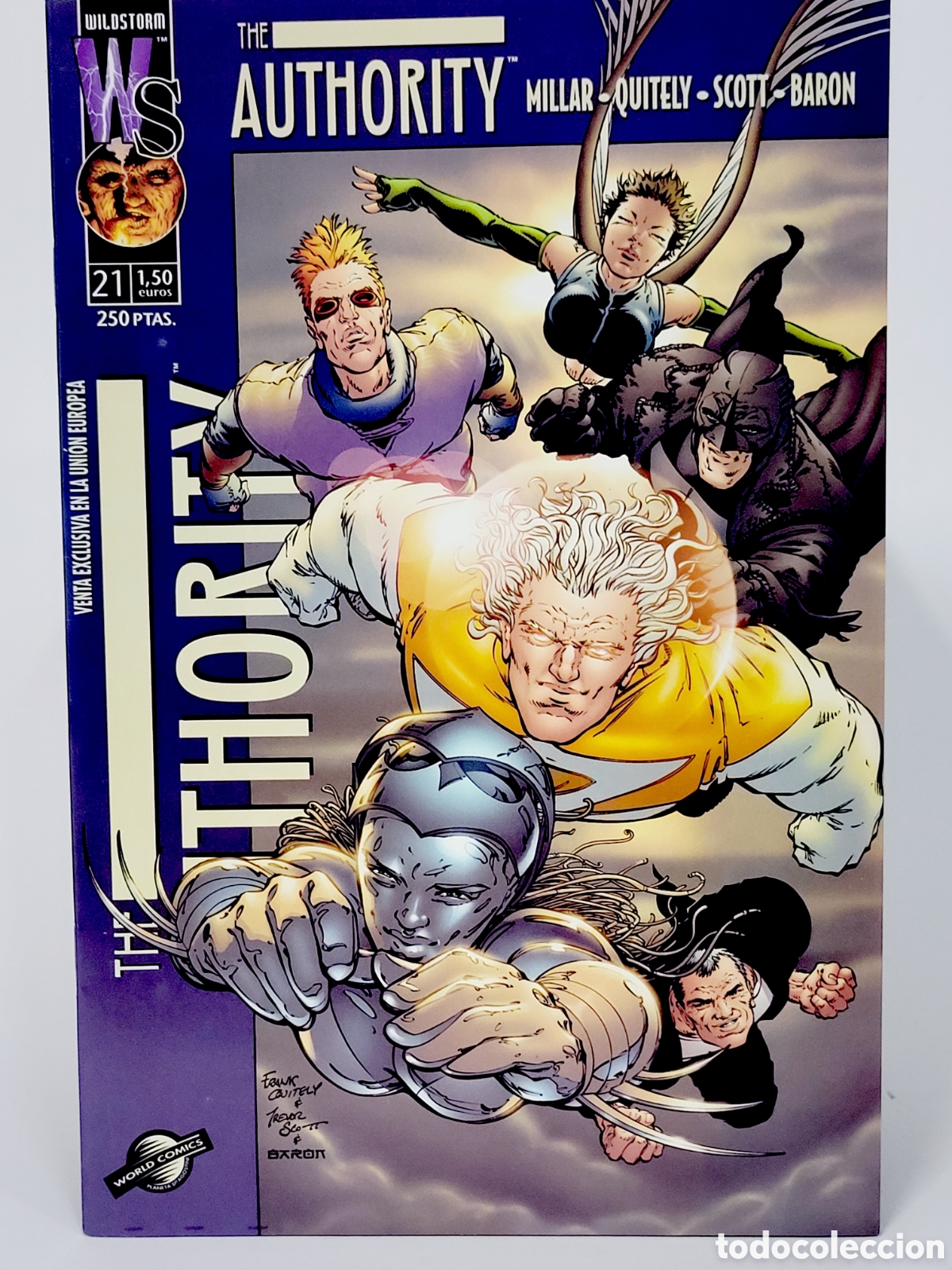 C&oacute;mics: C&Oacute;MIC DE KIOSCO THE AUTHORITY 21 WORDLD C&Oacute;MICS PLANETA DEAGOSTINI GRAPA - Foto 1