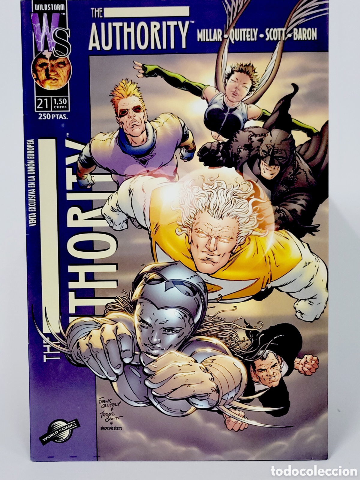 C&oacute;mics: C&Oacute;MIC DE KIOSCO THE AUTHORITY 21 WORDLD C&Oacute;MICS PLANETA DEAGOSTINI GRAPA - Foto 1