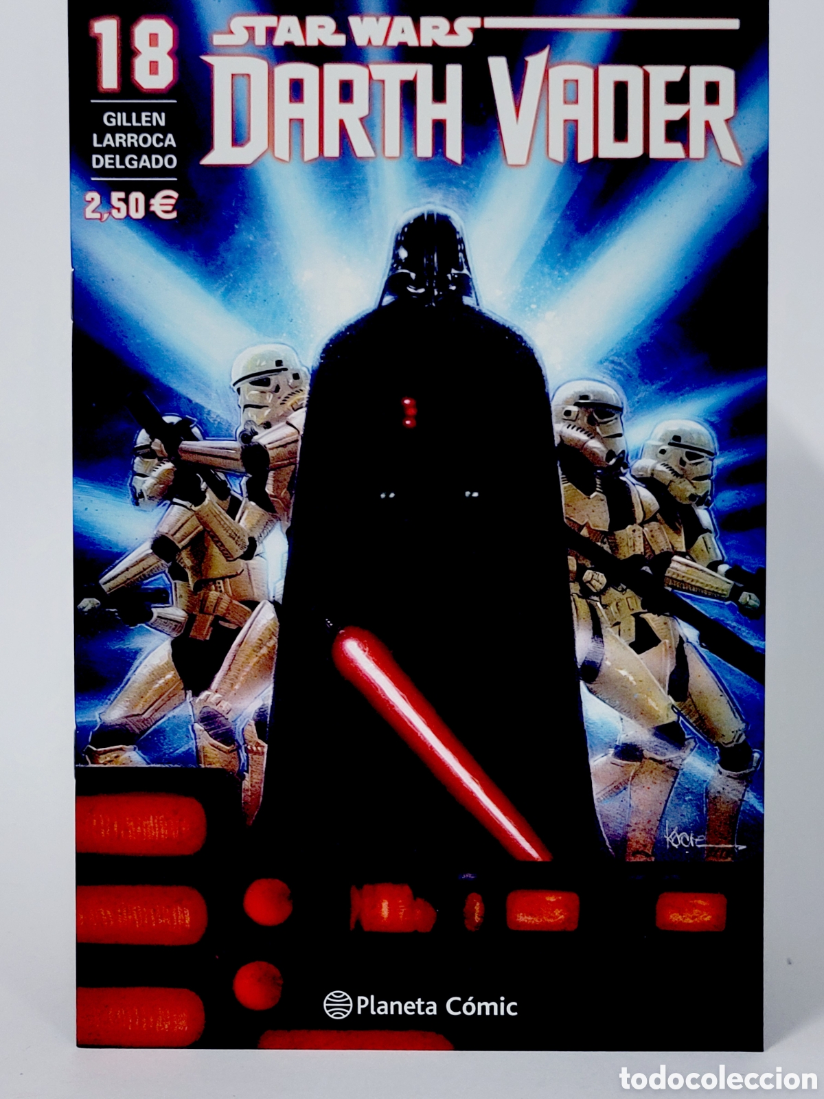 C&oacute;mics: C&Oacute;MIC DE KIOSCO STAR WARS DARTH VADER 18 MARVEL PLANETA C&Oacute;MIC GRAPA - Foto 1