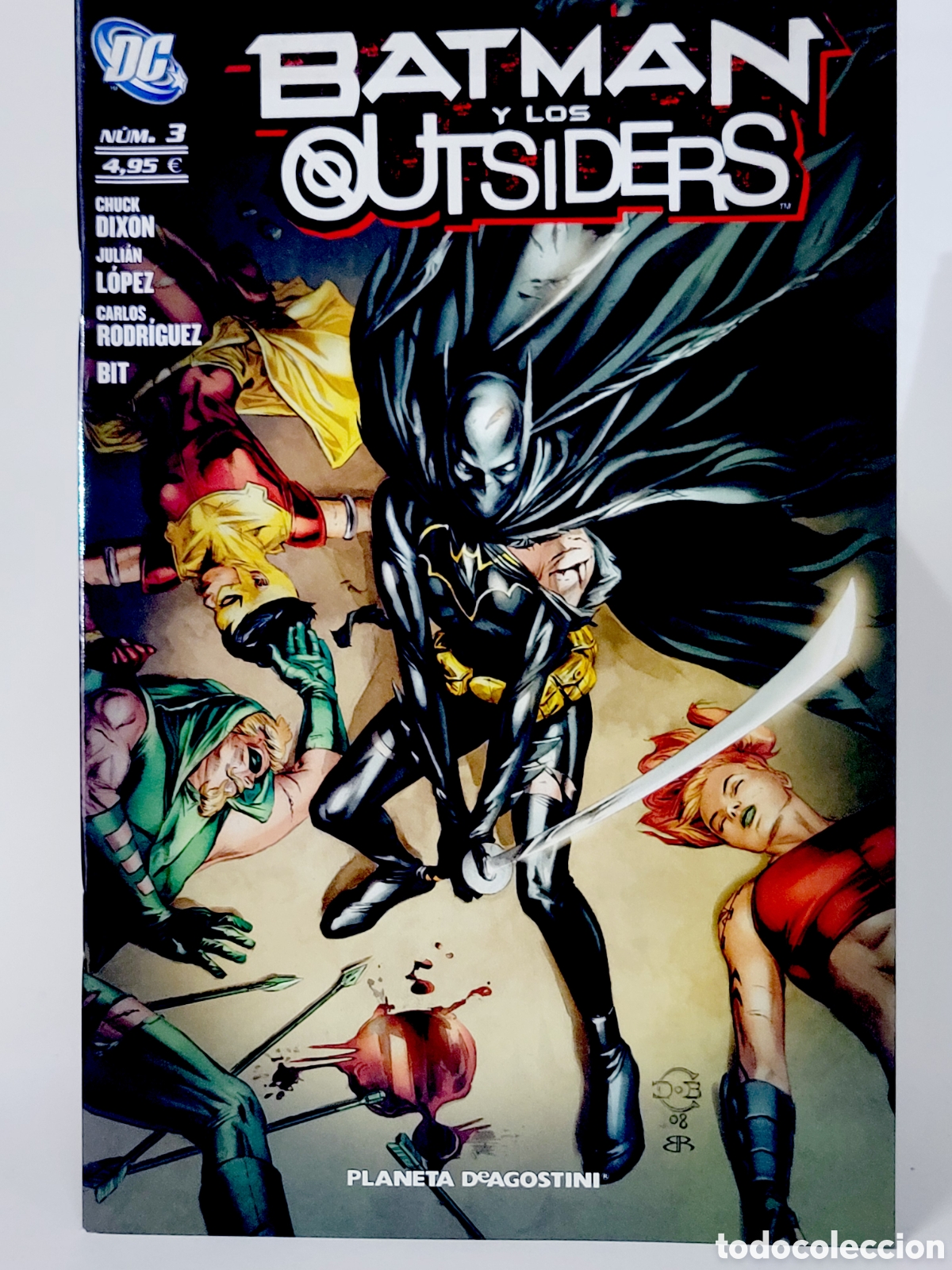 C&oacute;mics: C&Oacute;MIC DE KIOSCO BATMAN Y LOS OUTSIDERS 3 DC PLANETA DEAGOSTINI EDICIONES GRAPA - Foto 1
