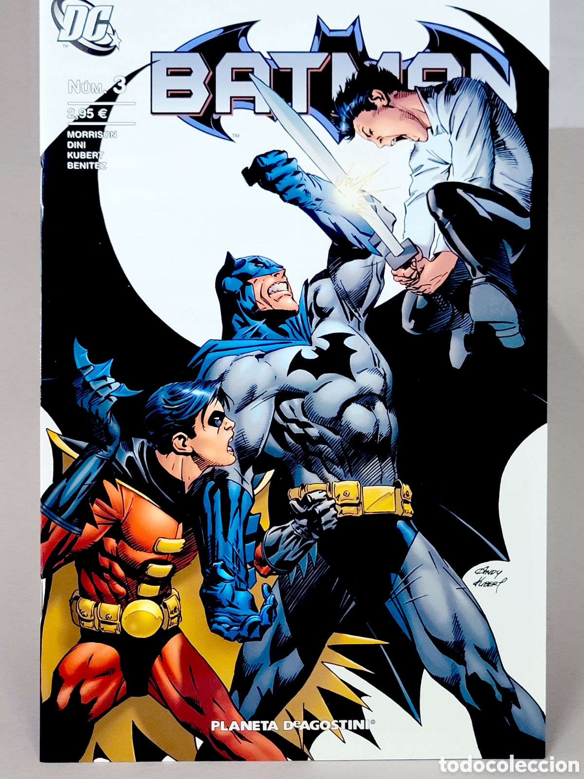 C&oacute;mics: C&Oacute;MIC DE KIOSCO BATMAN 3 VOL.2 DC PLANETA DEAGOSTINI EDICIONES VOLUMEN GRAPA - Foto 1