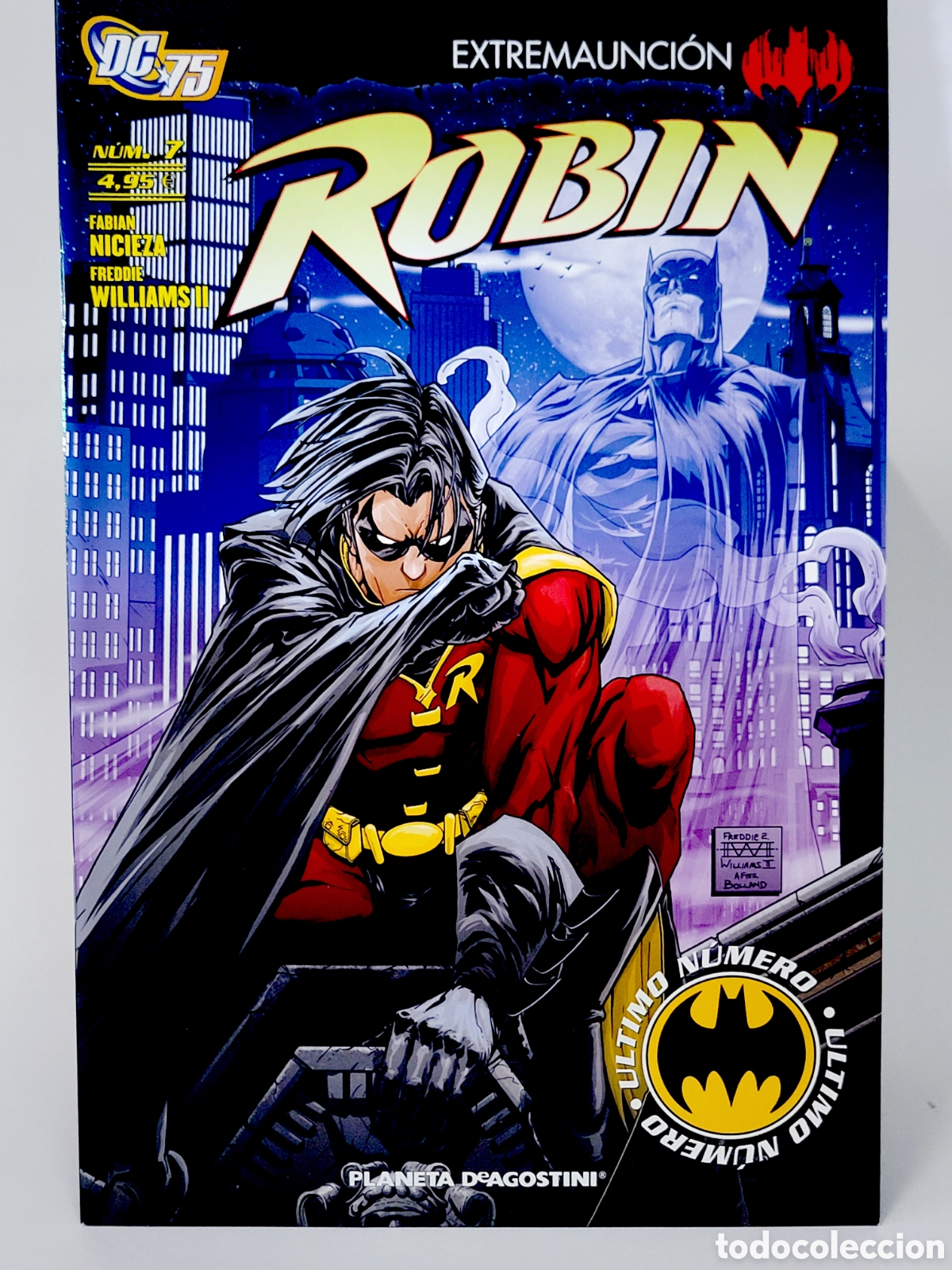 C&oacute;mics: C&Oacute;MIC DE KIOSCO ROBIN 7 ENERO 2010 DC PLANETA DEAGOSTINI EDICIONES GRAPA - Foto 1