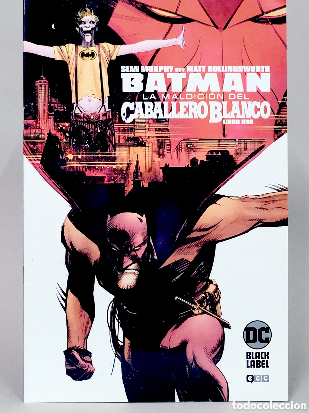 C&oacute;mics: C&Oacute;MIC DE KIOSCO BATMAN LA MALDICI&Oacute;N DEL CABALLERO BLANCO LIBRO UNO DC ECC GRAPA - Foto 1