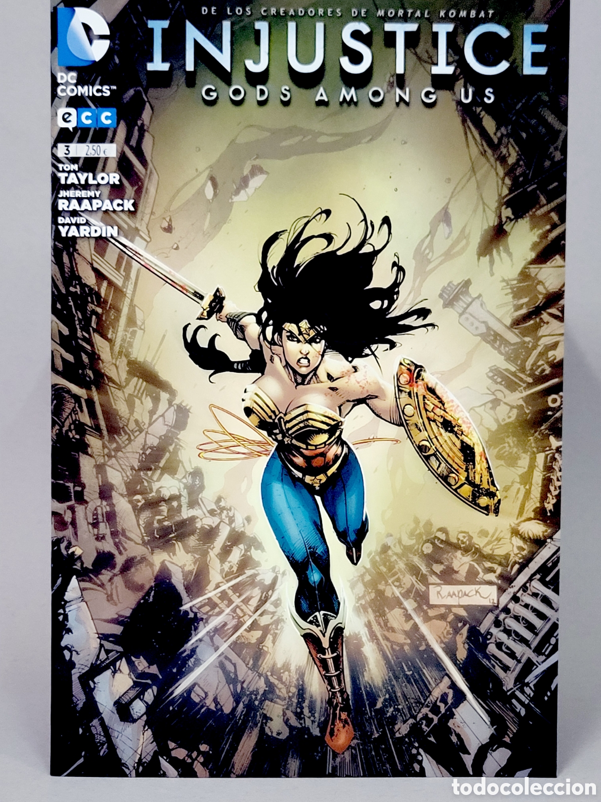 C&oacute;mics: C&Oacute;MIC DE KIOSCO BATMAN INJUSTICE GODS AMONG US 3 DC ECC GRAPA - Foto 1