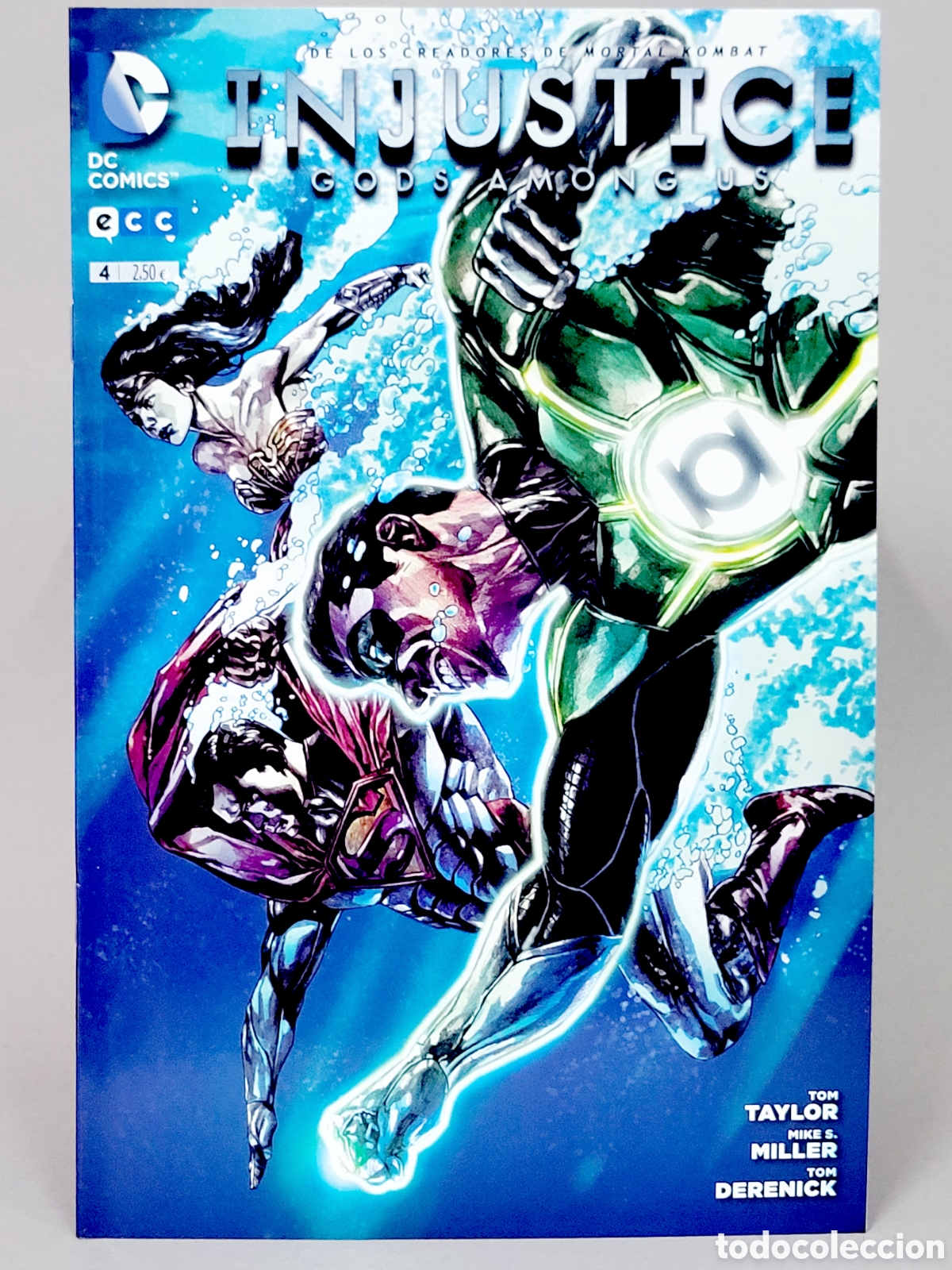 C&oacute;mics: C&Oacute;MIC DE KIOSCO BATMAN INJUSTICE GODS AMONG US 4 DC ECC GRAPA - Foto 1