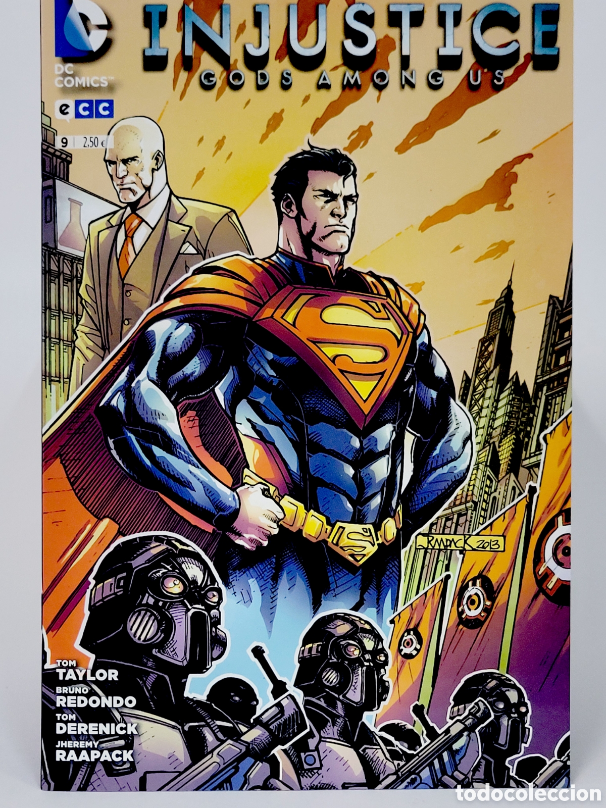 C&oacute;mics: C&Oacute;MIC DE KIOSCO BATMAN INJUSTICE GODS AMONG US 9 DC ECC GRAPA - Foto 1