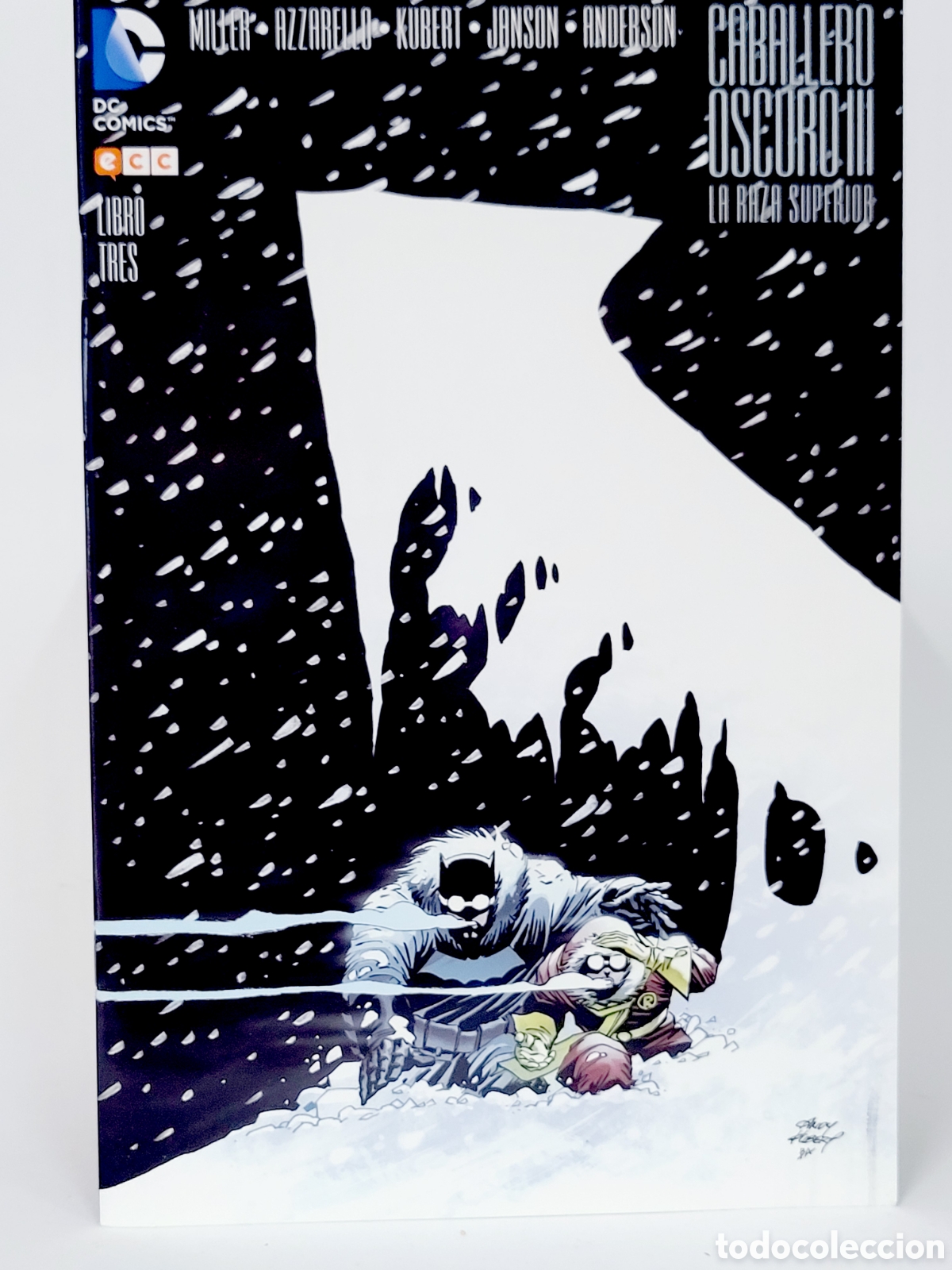 C&oacute;mics: C&Oacute;MIC DE KIOSCO CABALLERO OSCURO III RAZA SUPERIOR 3 LIBRO TRES DC ECC GRAPA - Foto 1