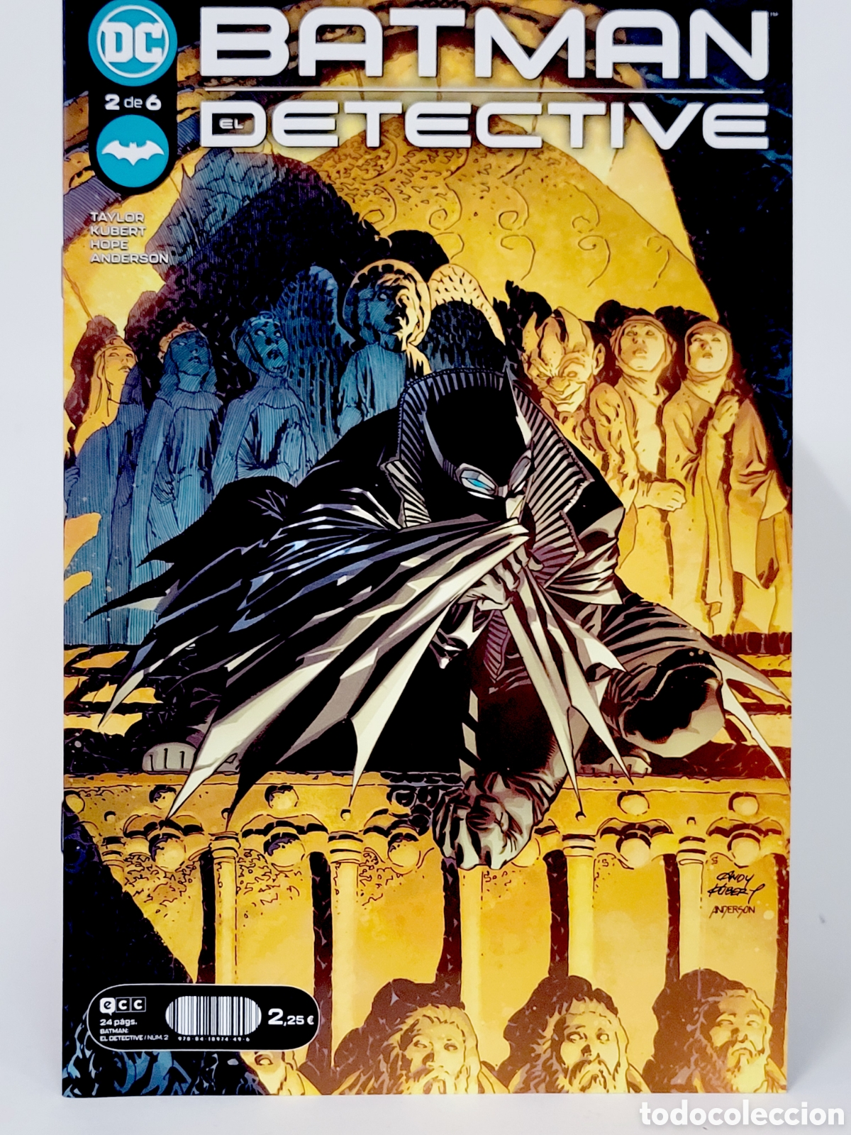 C&oacute;mics: C&Oacute;MIC DE KIOSCO BATMAN EL DETECTIVE 2 DC ECC GRAPA - Foto 1