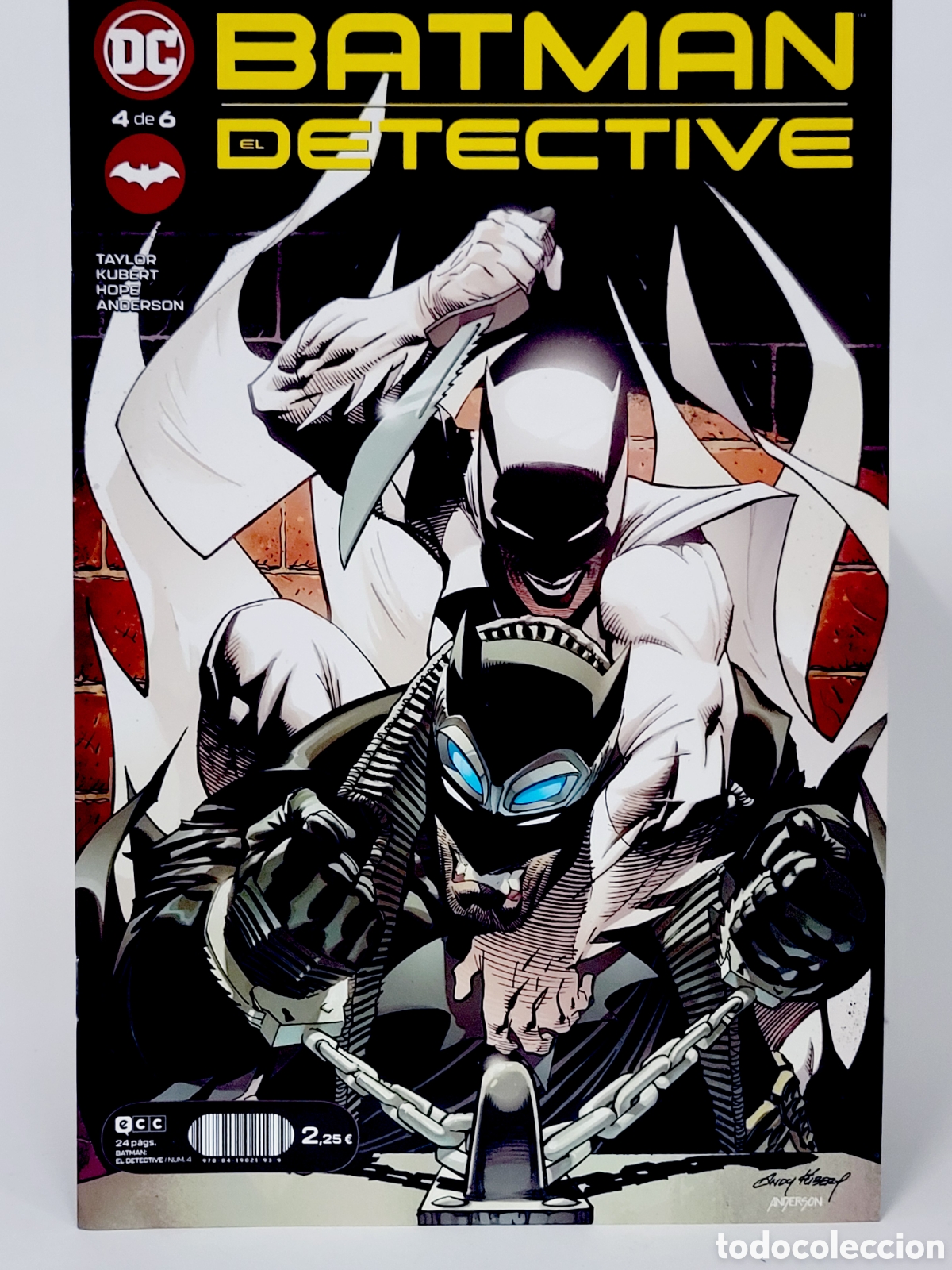 C&oacute;mics: C&Oacute;MIC DE KIOSCO BATMAN EL DETECTIVE 4 DC ECC GRAPA - Foto 1