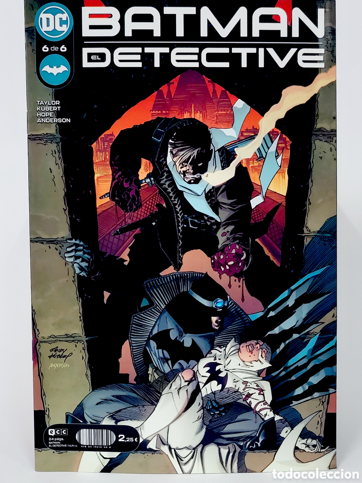 C&oacute;mics: C&Oacute;MIC DE KIOSCO BATMAN EL DETECTIVE 6 DC ECC GRAPA - Foto 1