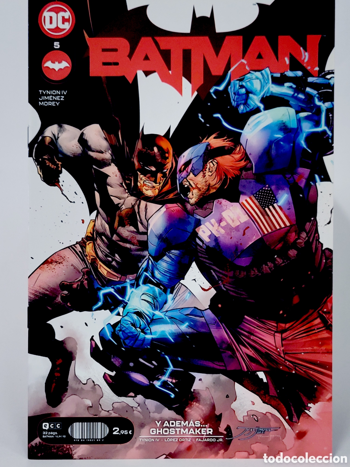C&oacute;mics: C&Oacute;MIC DE KIOSCO BATMAN 5 DC 118 ECC GRAPA - Foto 1