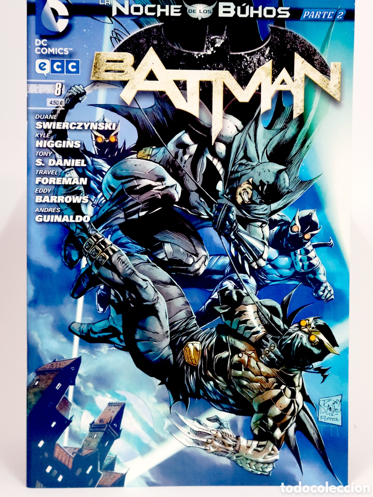 C&oacute;mics: C&Oacute;MIC DE KIOSCO BATMAN 8 LA NOCHE DE LOS B&Uacute;HOS DC ECC GRAPA - Foto 1