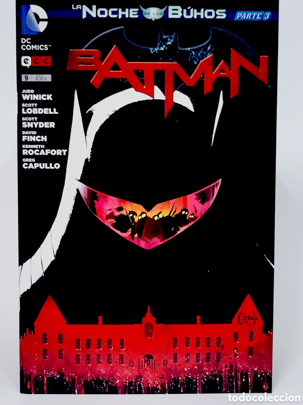 C&oacute;mics: C&Oacute;MIC DE KIOSCO BATMAN 9 LA NOCHE DE LOS B&Uacute;HOS DC ECC GRAPA - Foto 1