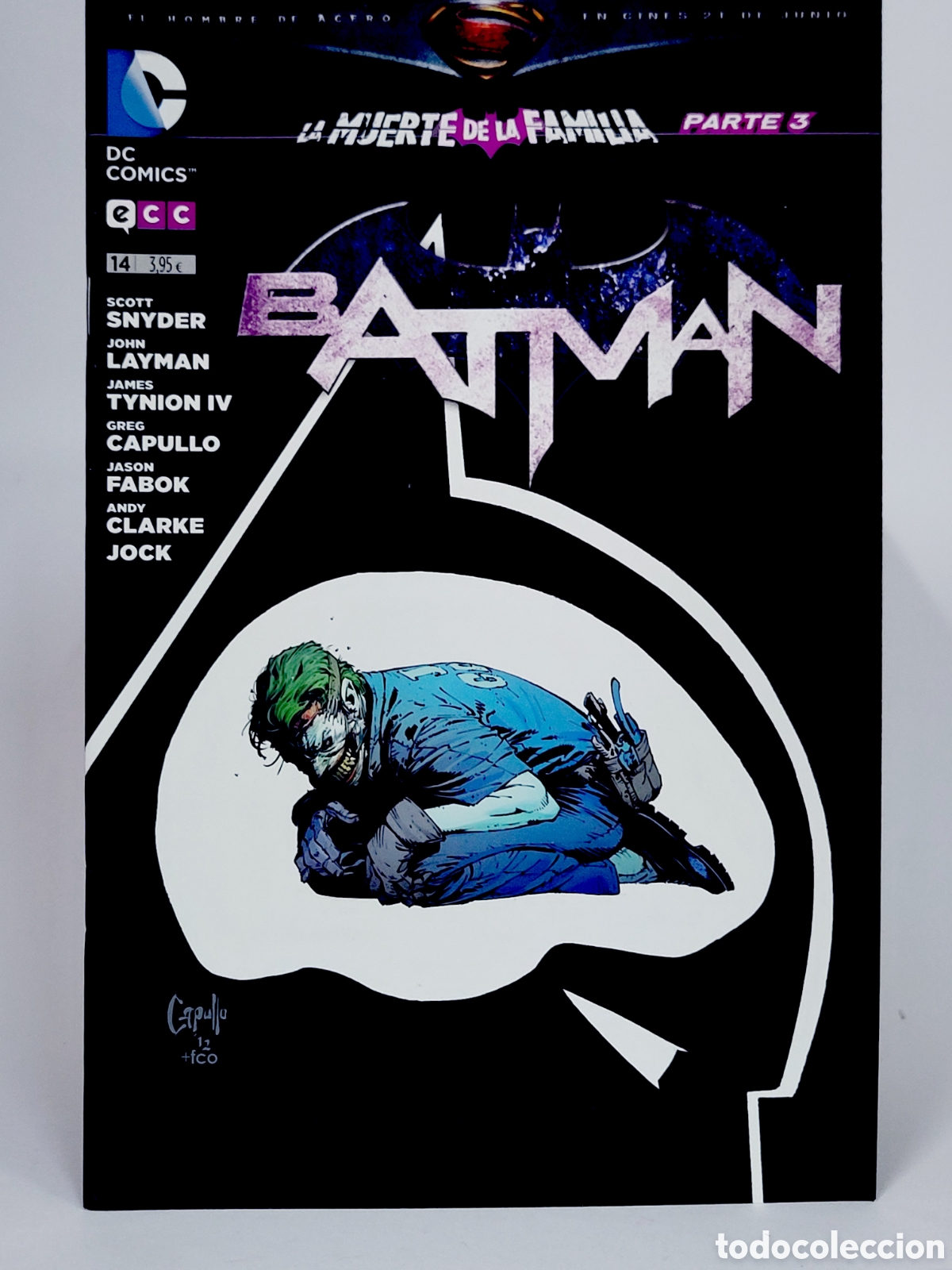 C&oacute;mics: C&Oacute;MIC DE KIOSCO BATMAN 14 LA MUERTE DE LA FAMILIA DC ECC GRAPA - Foto 1