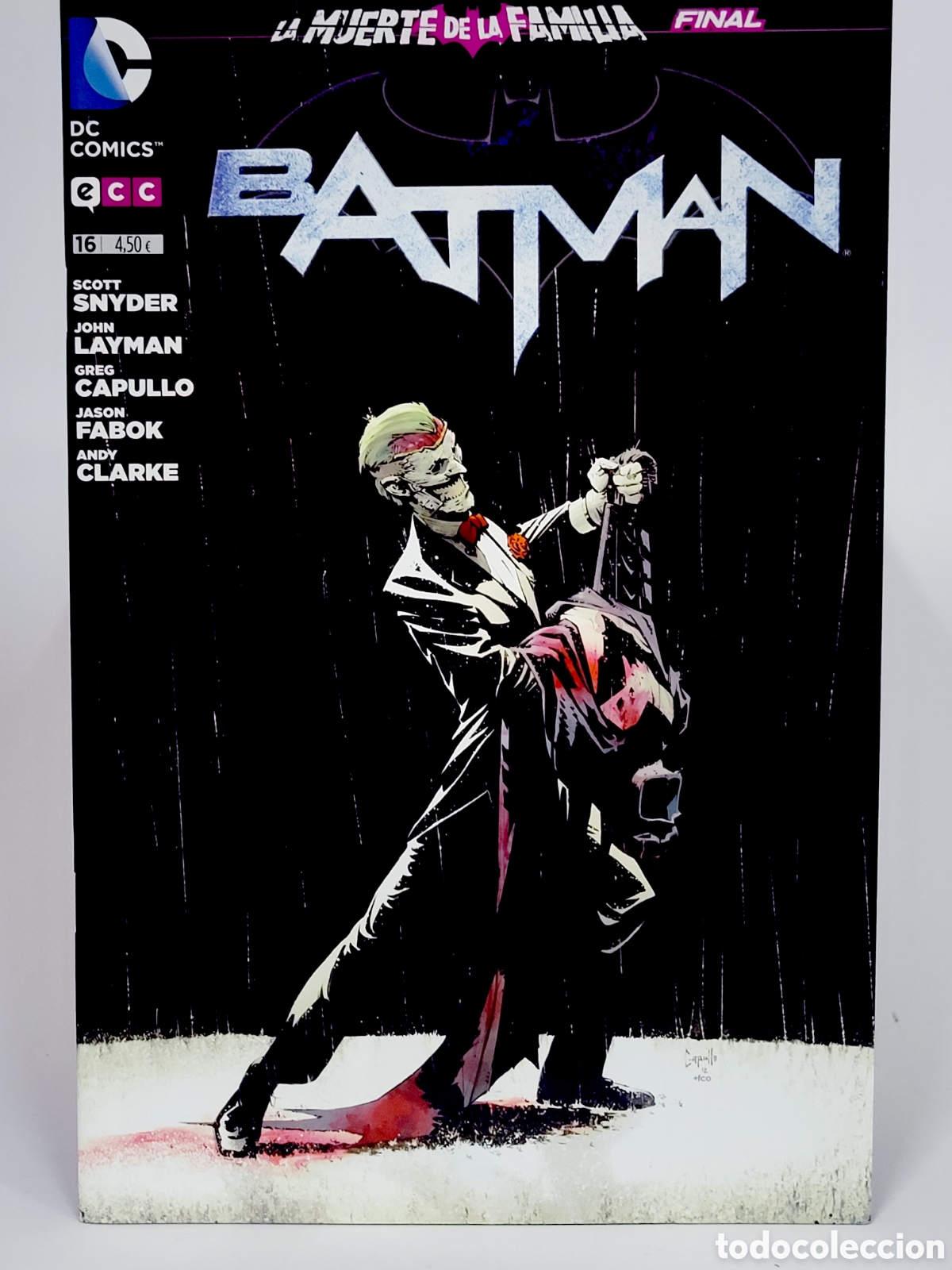 C&oacute;mics: C&Oacute;MIC DE KIOSCO BATMAN 16 LA MUERTE DE LA FAMILIA DC ECC GRAPA - Foto 1