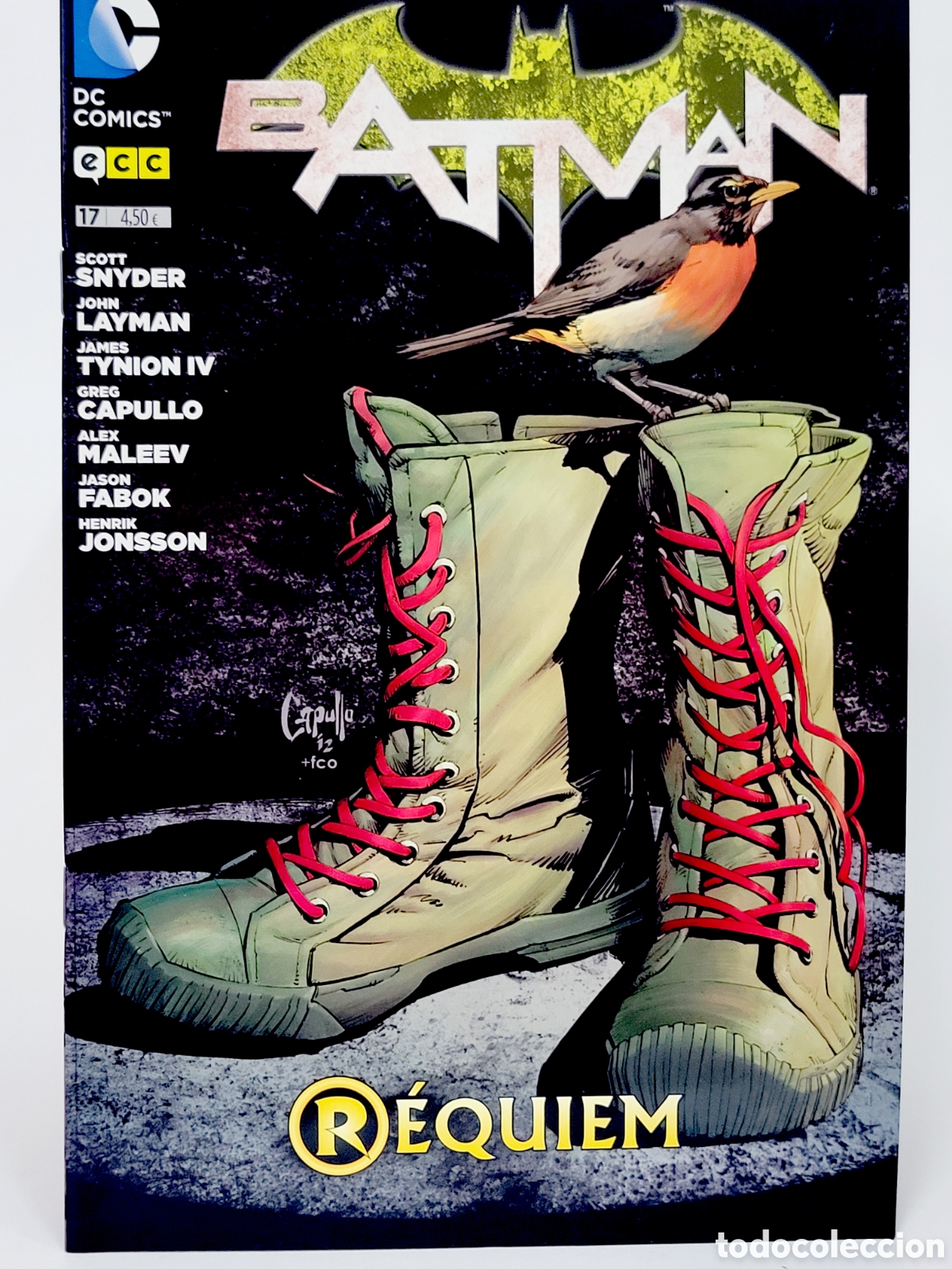 C&oacute;mics: C&Oacute;MIC DE KIOSCO BATMAN 17 REQUIEM DC ECC GRAPA - Foto 1