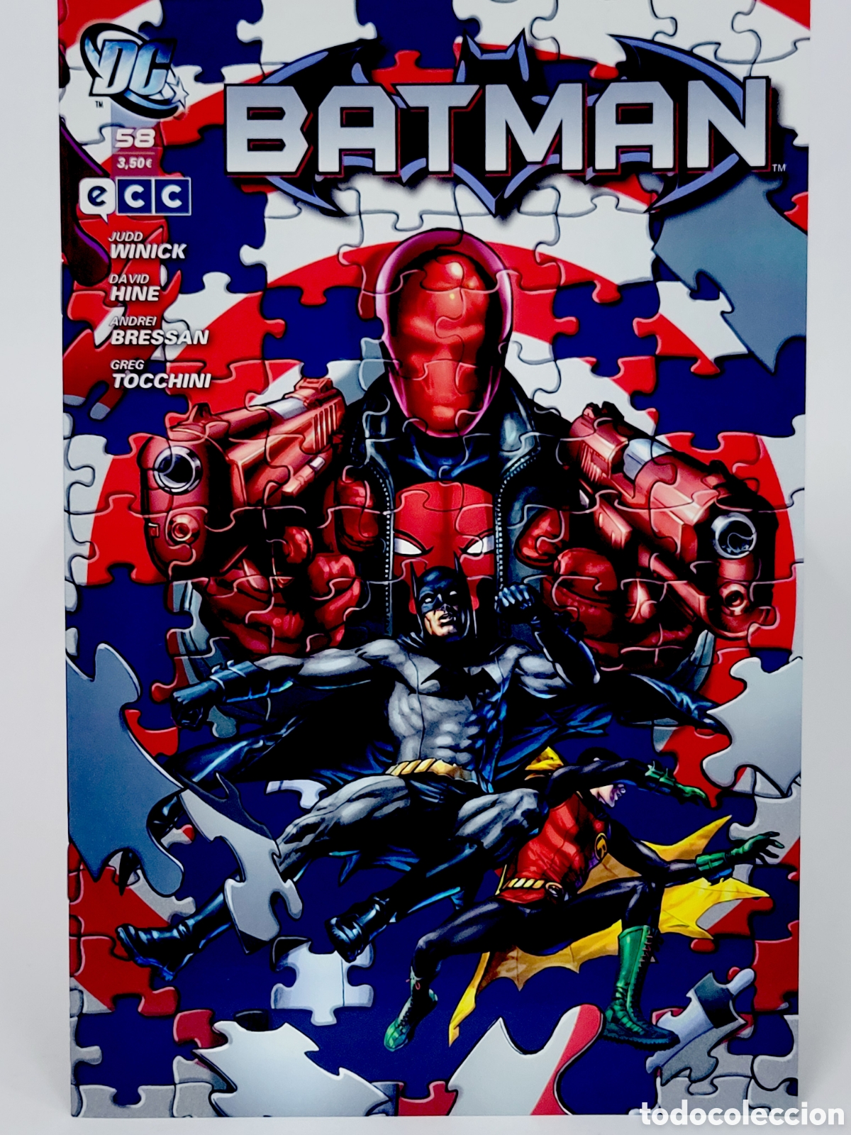 C&oacute;mics: C&Oacute;MIC DE KIOSCO BATMAN 58 DC ECC GRAPA - Foto 1