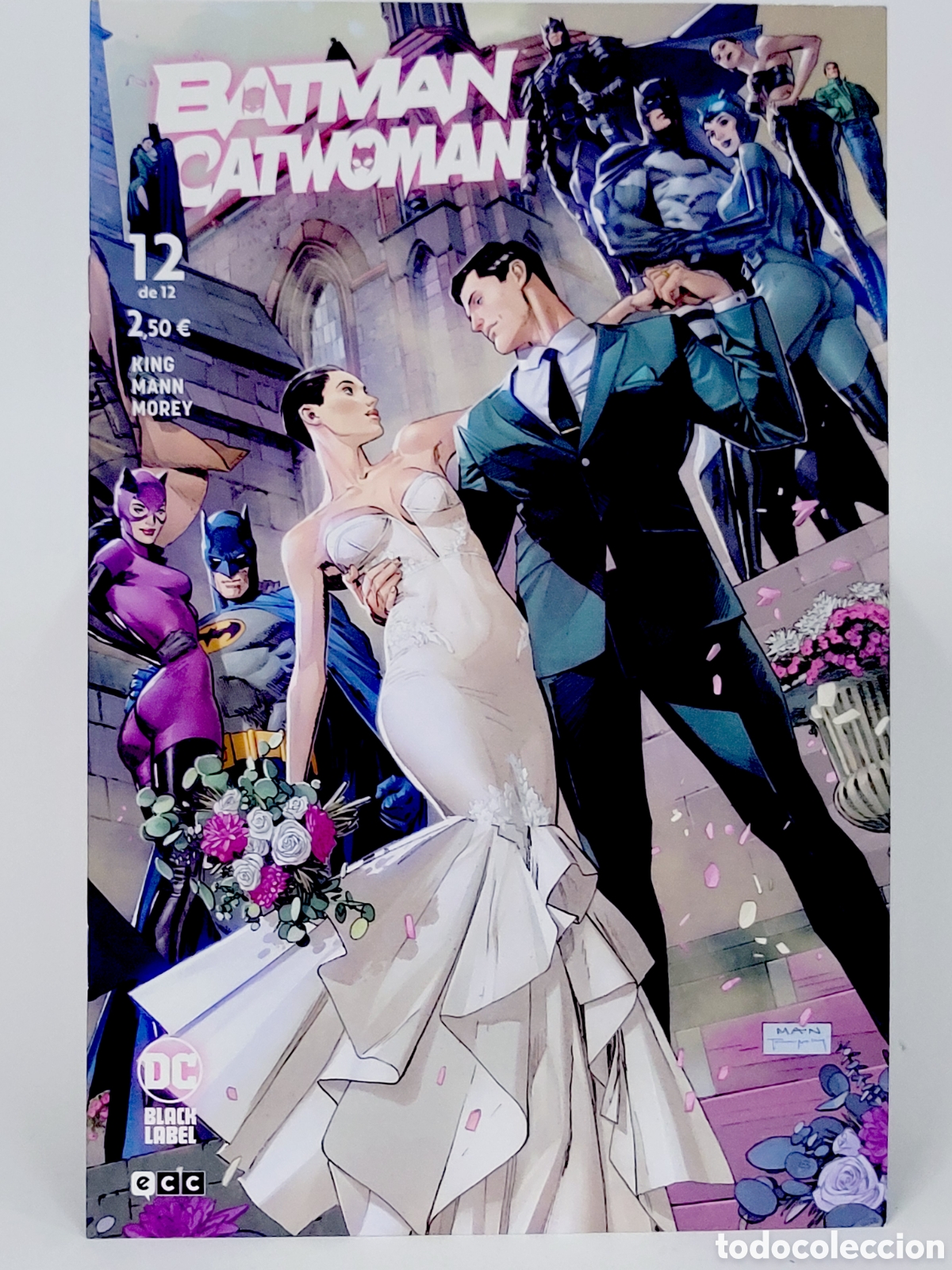 C&oacute;mics: C&Oacute;MIC DE KIOSCO BATMAN CATWOMAN 12 DC ECC GRAPA - Foto 1