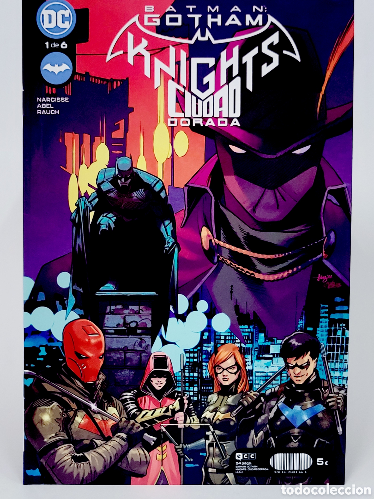 C&oacute;mics: C&Oacute;MIC DE KIOSCO BATMAN GOTHAM KNIGHTS CIUDAD DORADA 1 DC ECC GRAPA - Foto 1