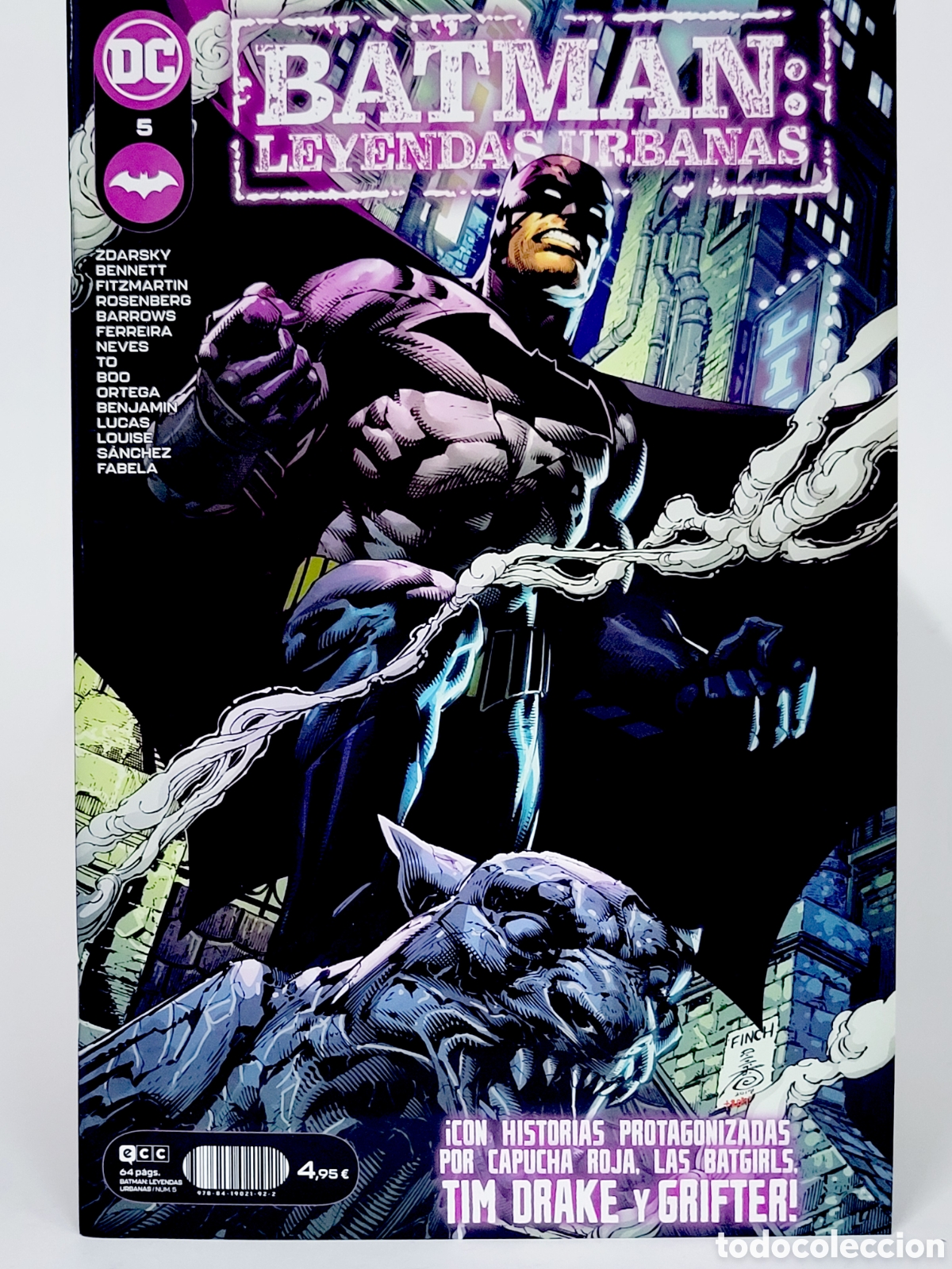 C&oacute;mics: C&Oacute;MIC DE KIOSCO BATMAN LEYENDAS URBANAS 5 DC ECC GRAPA - Foto 1