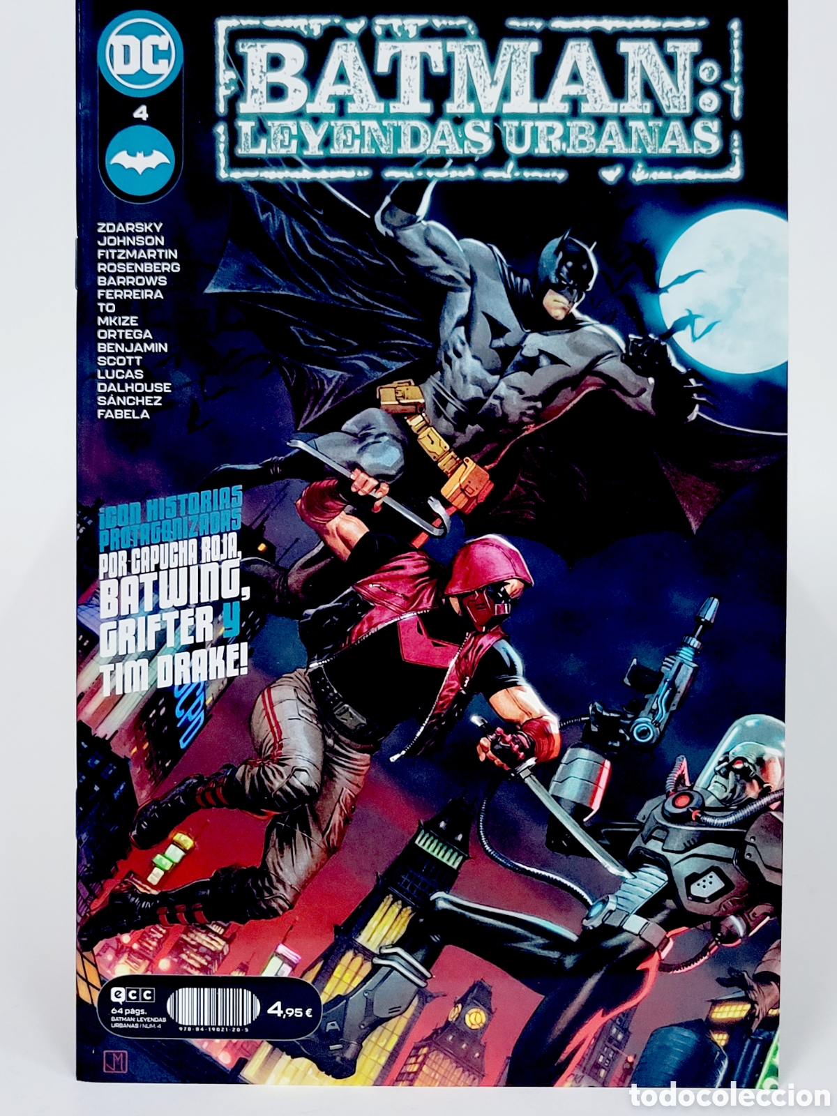 C&oacute;mics: C&Oacute;MIC DE KIOSCO BATMAN LEYENDAS URBANAS 4 DC ECC GRAPA - Foto 1