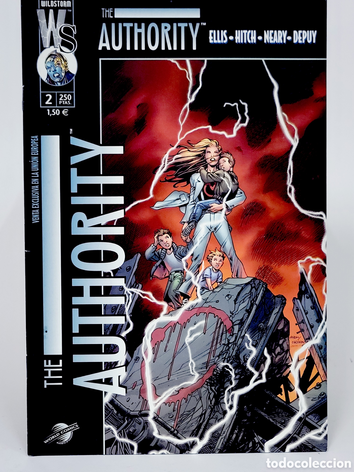 C&oacute;mics: C&Oacute;MIC DE KIOSCO THE AUTHORITY 2 WORDLD C&Oacute;MICS PLANETA DEAGOSTINI GRAPA - Foto 1