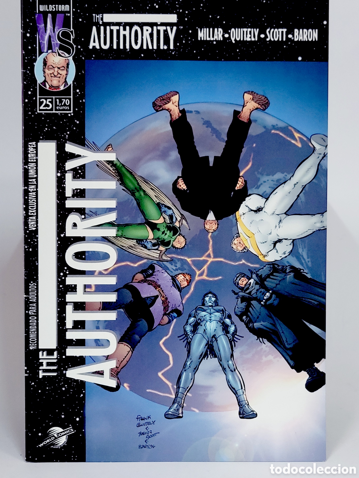 C&oacute;mics: C&Oacute;MIC DE KIOSCO THE AUTHORITY 25 WORDLD C&Oacute;MICS PLANETA DEAGOSTINI GRAPA - Foto 1