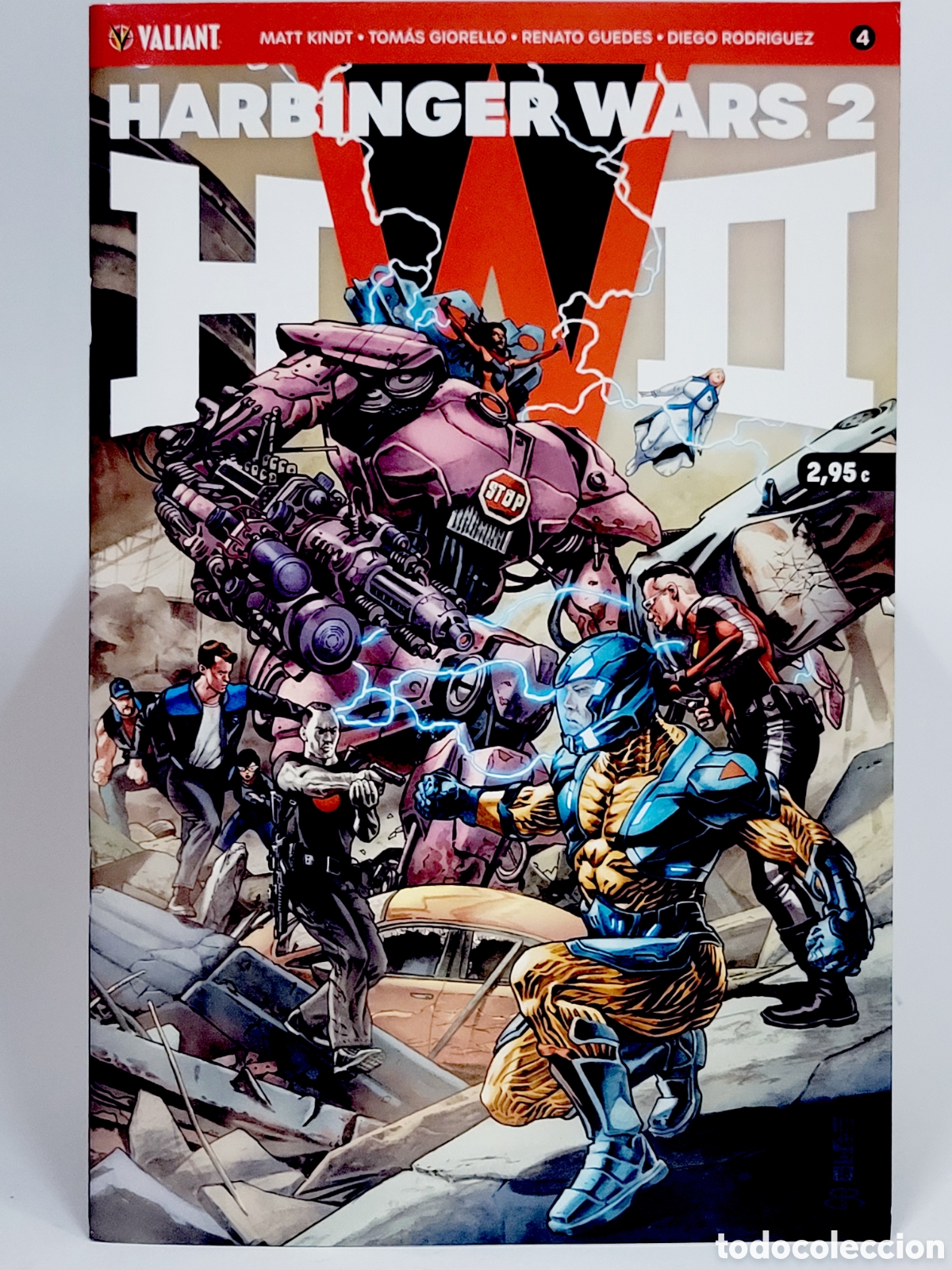 C&oacute;mics: C&Oacute;MIC DE KIOSCO HARBINGER WARS 2 VALIANT 4 MEDUSA COMICS GRAPA - Foto 1