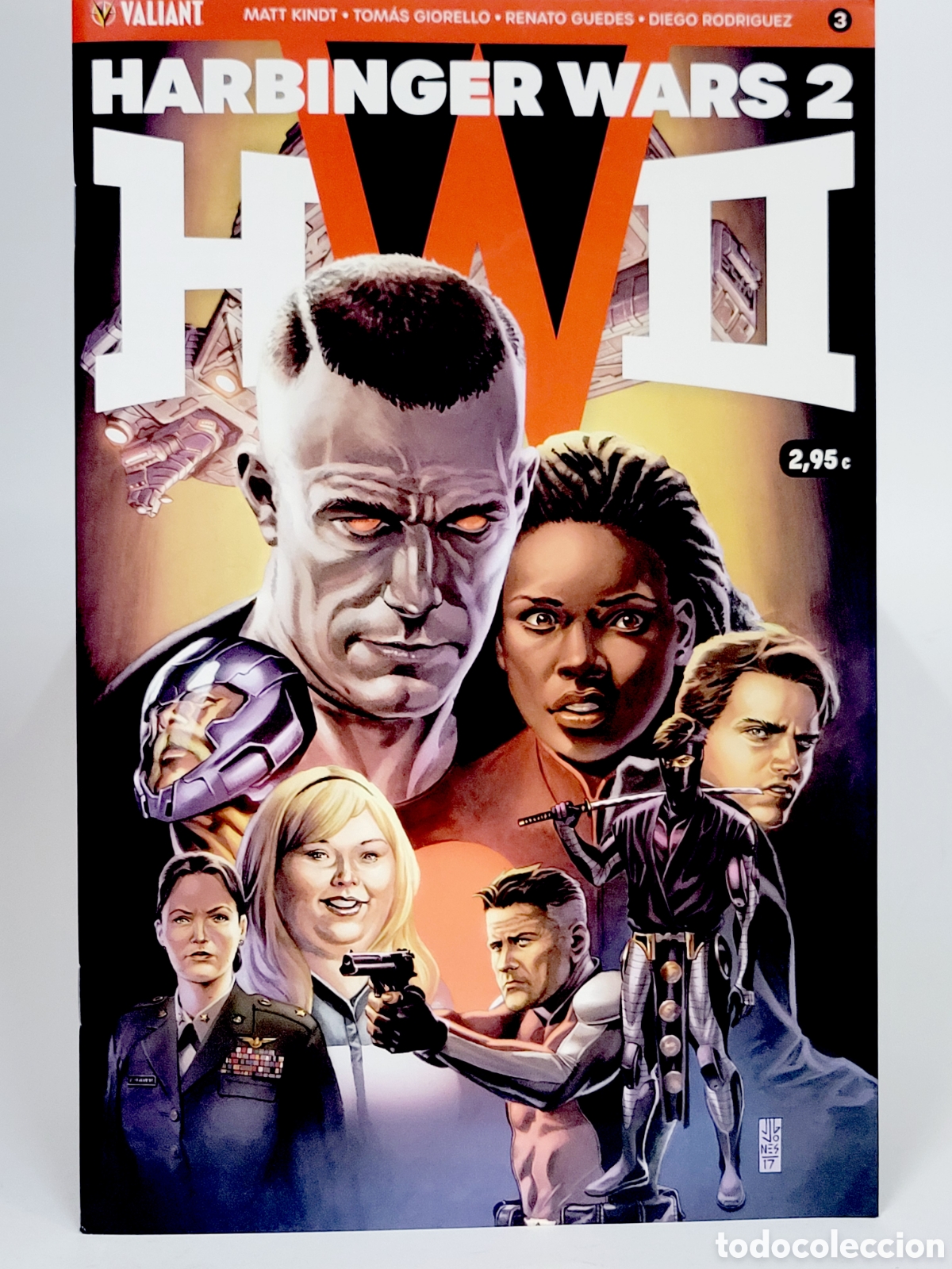 C&oacute;mics: C&Oacute;MIC DE KIOSCO HARBINGER WARS 2 VALIANT 3 MEDUSA COMICS GRAPA - Foto 1