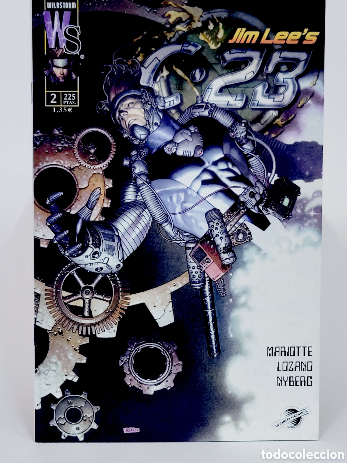 C&oacute;mics: C&Oacute;MIC DE KIOSCO C23 JIM LEES 2 WORDLD C&Oacute;MICS PLANETA DEAGOSTINI GRAPA - Foto 1