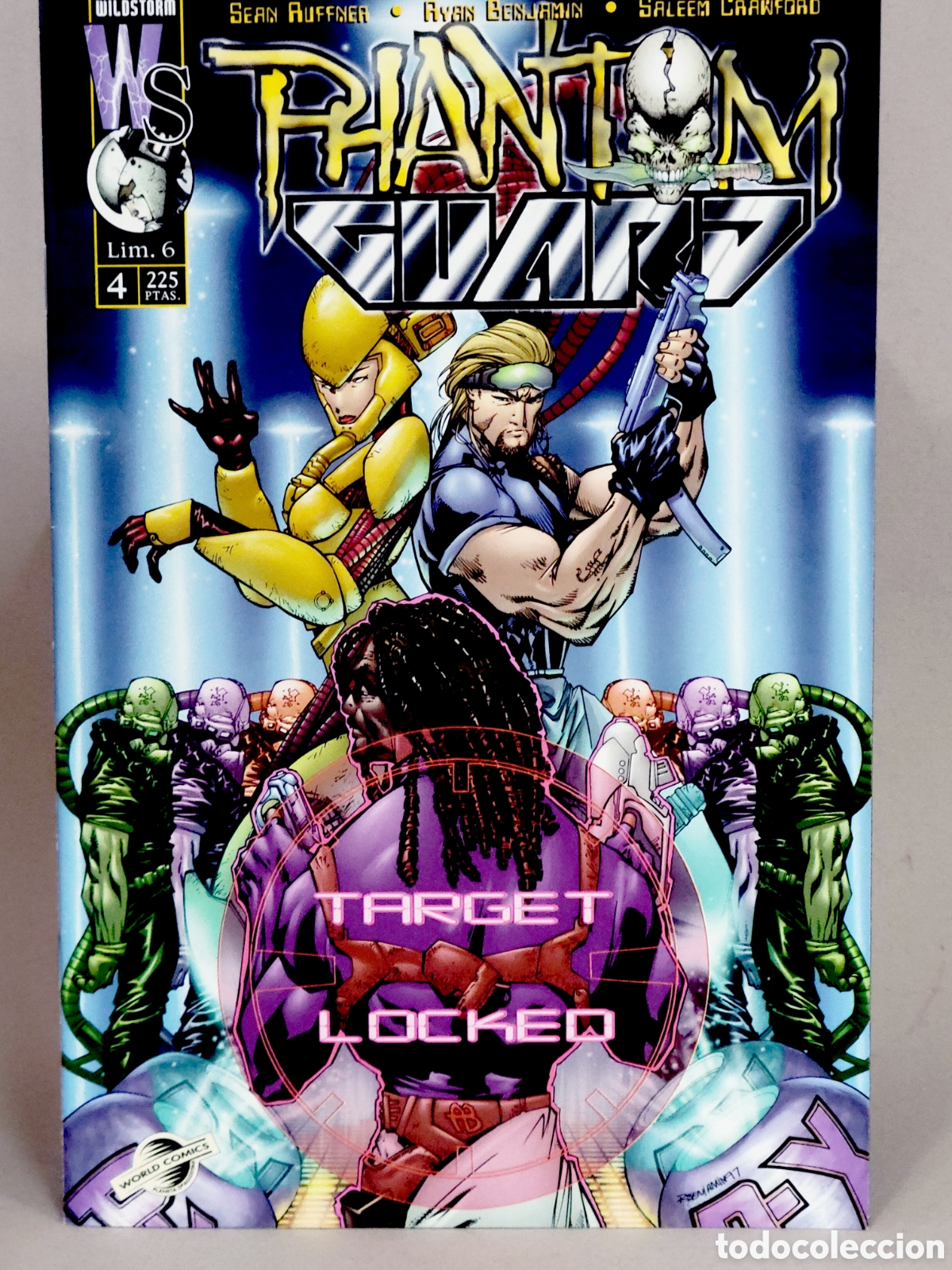 C&oacute;mics: C&Oacute;MIC DE KIOSCO PHANTOM GUARD 4 WORDLD C&Oacute;MICS PLANETA DEAGOSTINI GRAPA - Foto 1